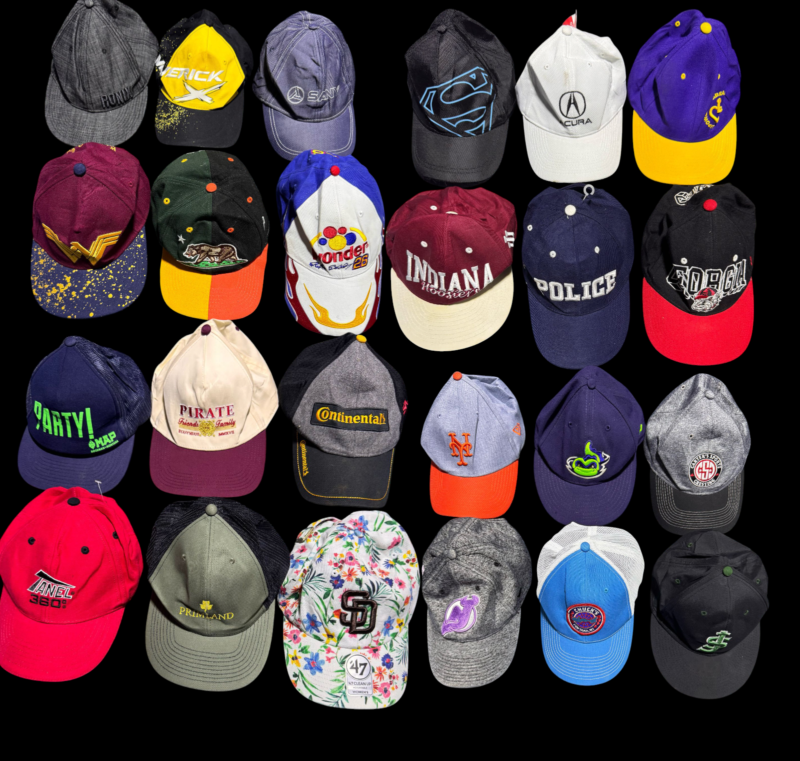 cap 115 pieces