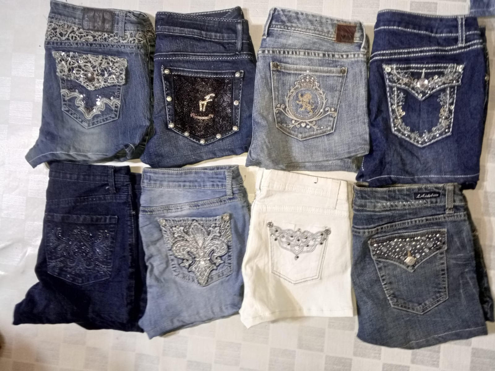LA IDOL USA AND OTHER BRAND MINI MICRO SHORTS (MR560)
