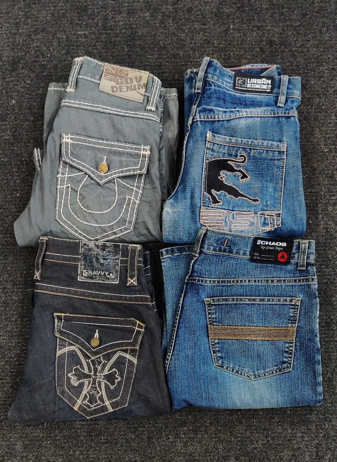 Hip hop jeans
