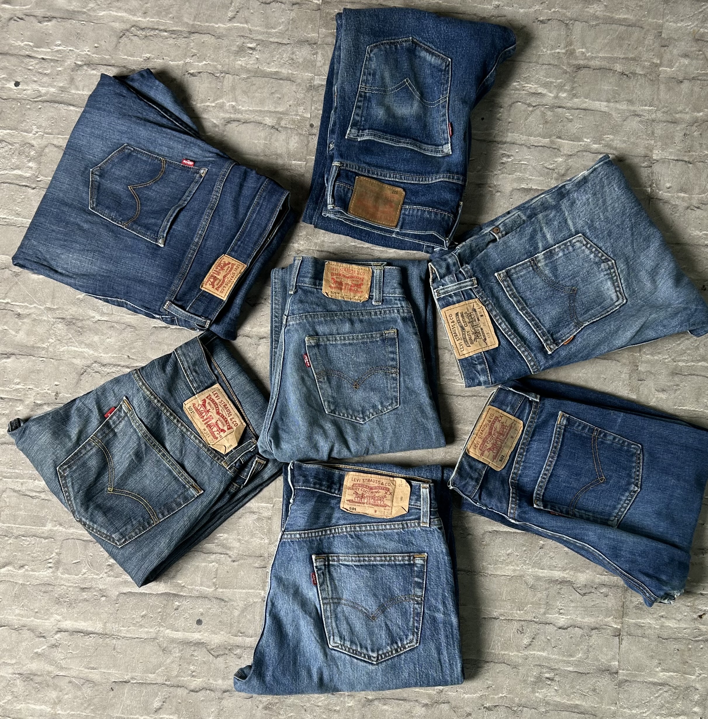 Jeans mix code Levis