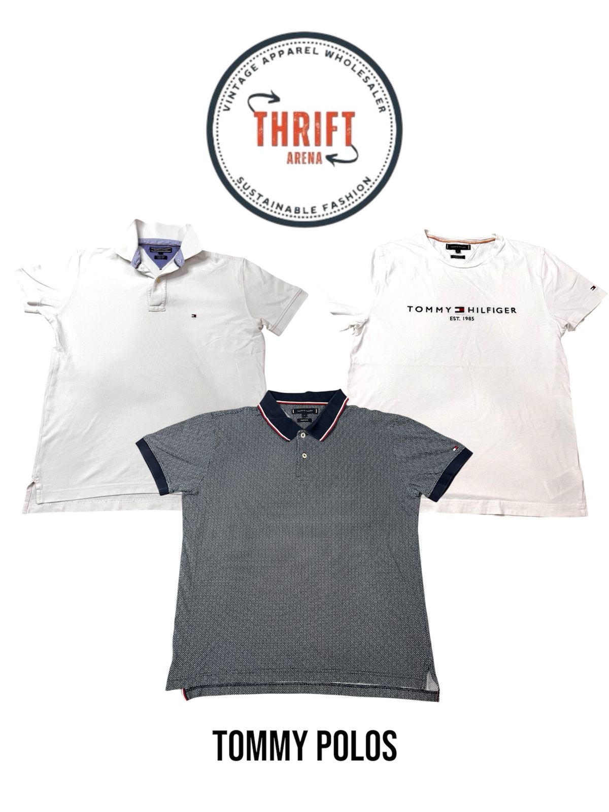 T1003 Tommy Polos/Tees 20 PCs