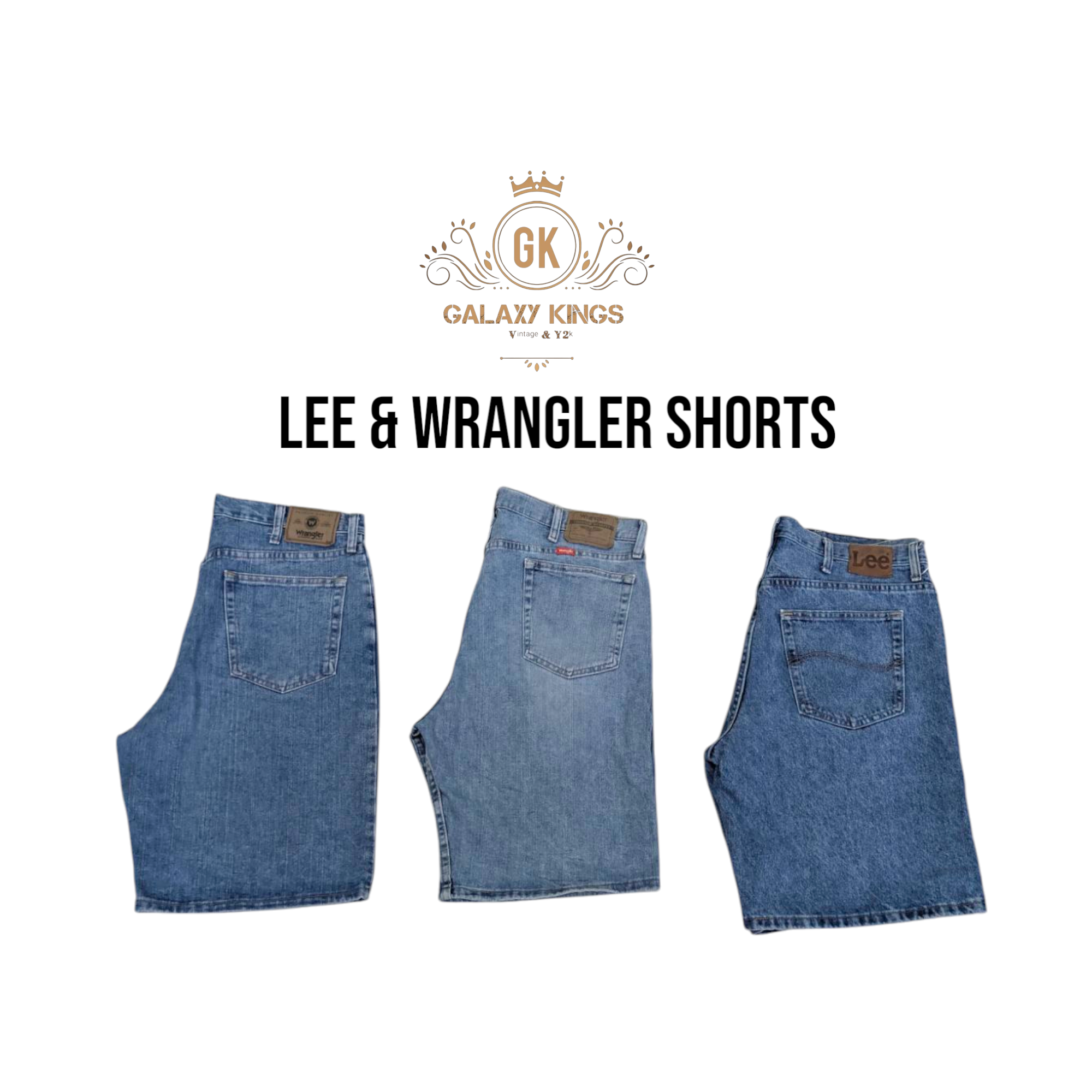 Lee and Wrangler Shorts