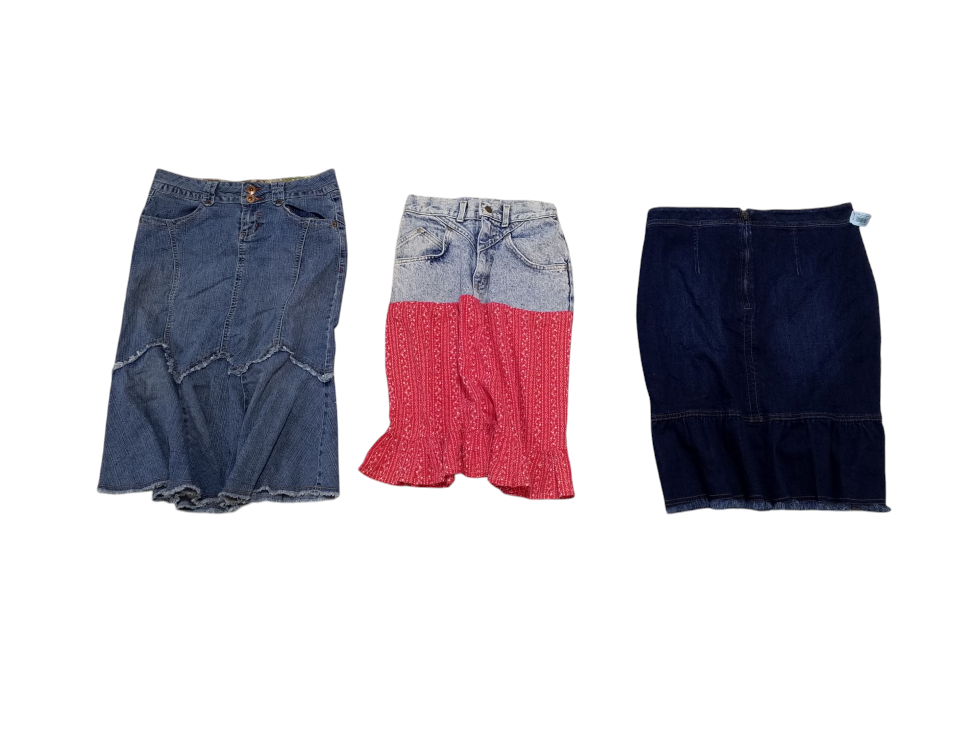 Jupes midi en denim - 7 pièces - 20/5/25