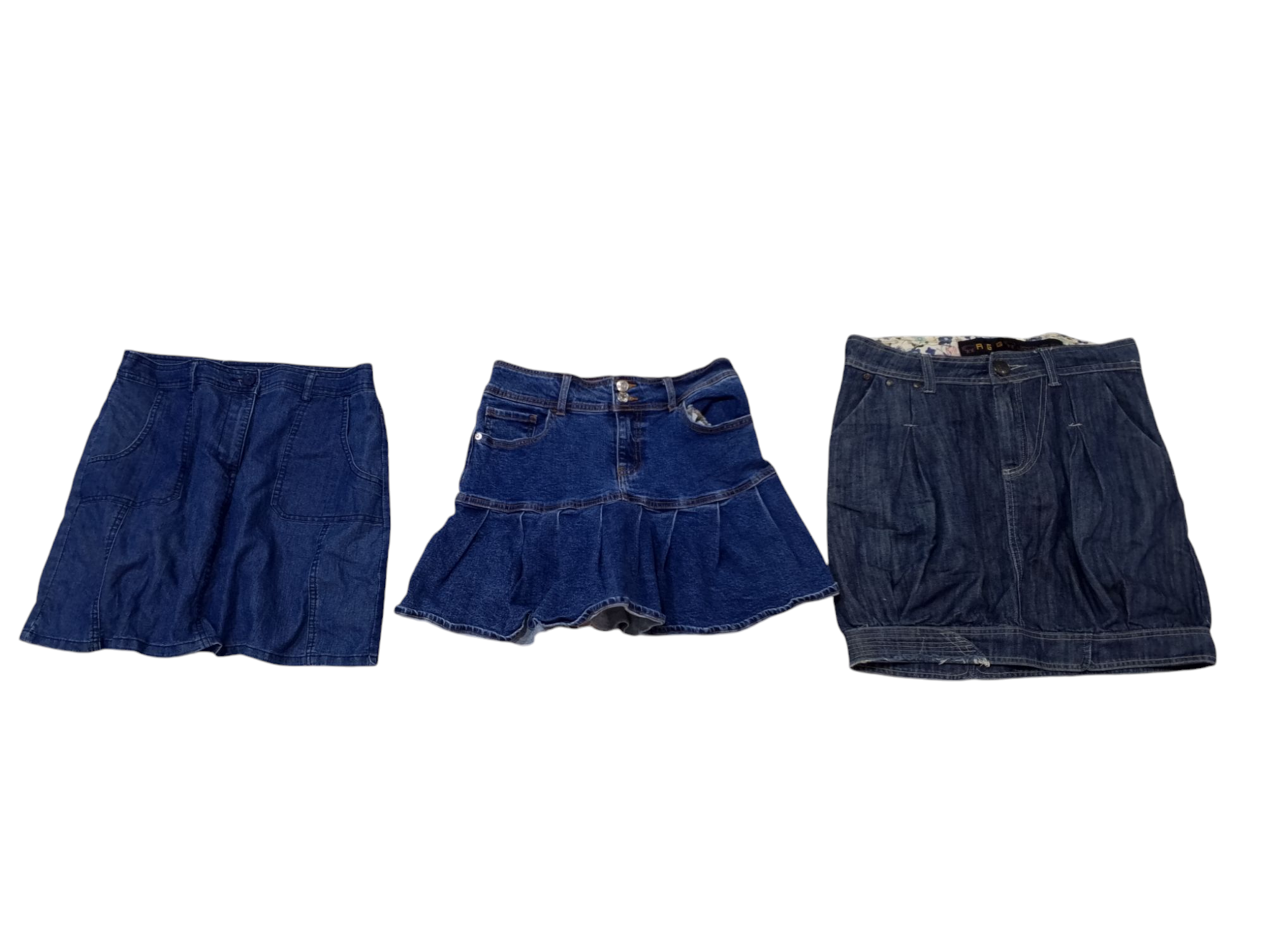 Denim Midi Süße Röcke - 7 Stück - 20/5/25