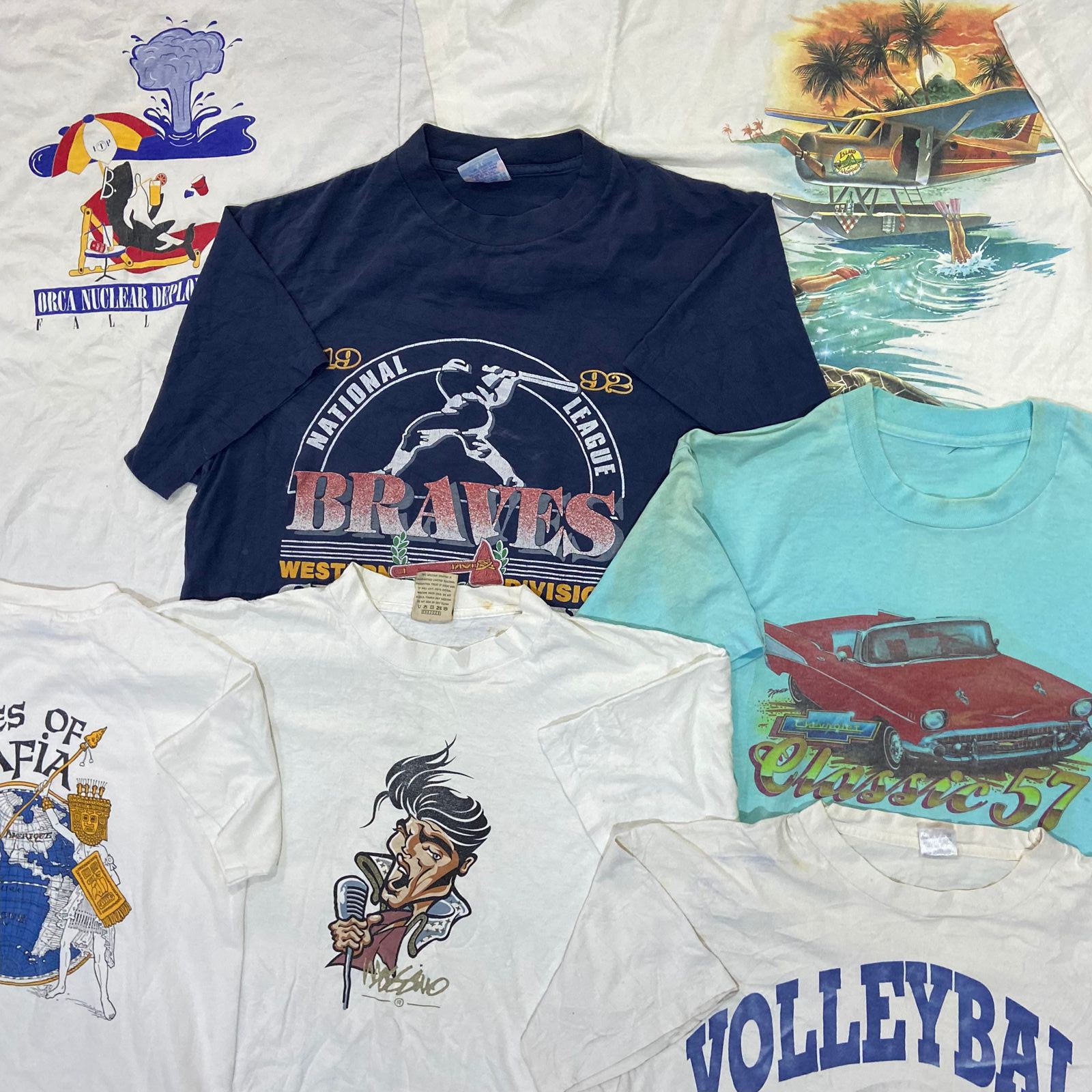 T-shirts à couture simple 25 pièces