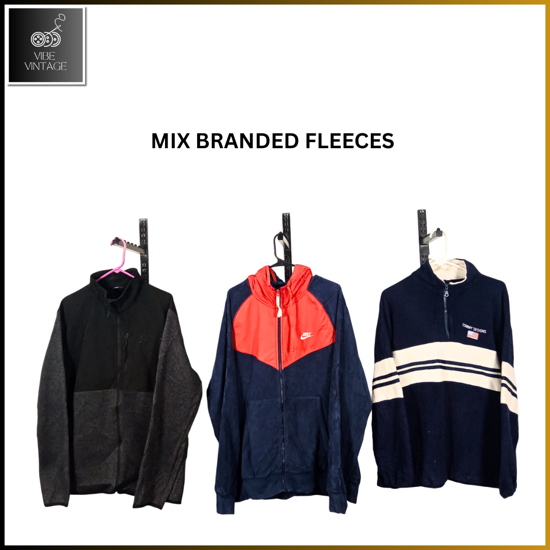 MIX BRANDED FLEECES -10 PCS ( BUNDLE 1 )