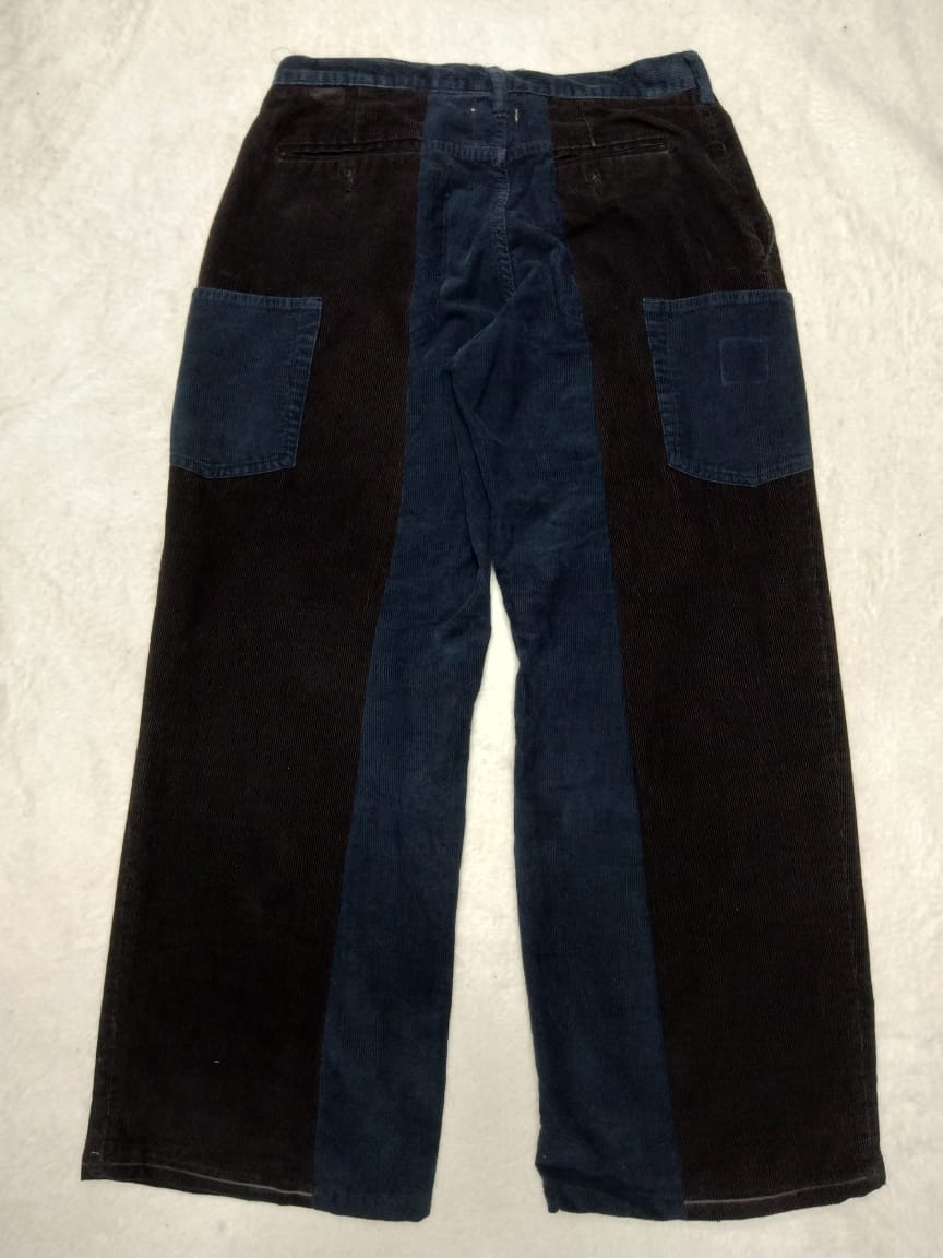 CV0093 Rework Two Tone Corduroy Pants - 20 Pcs