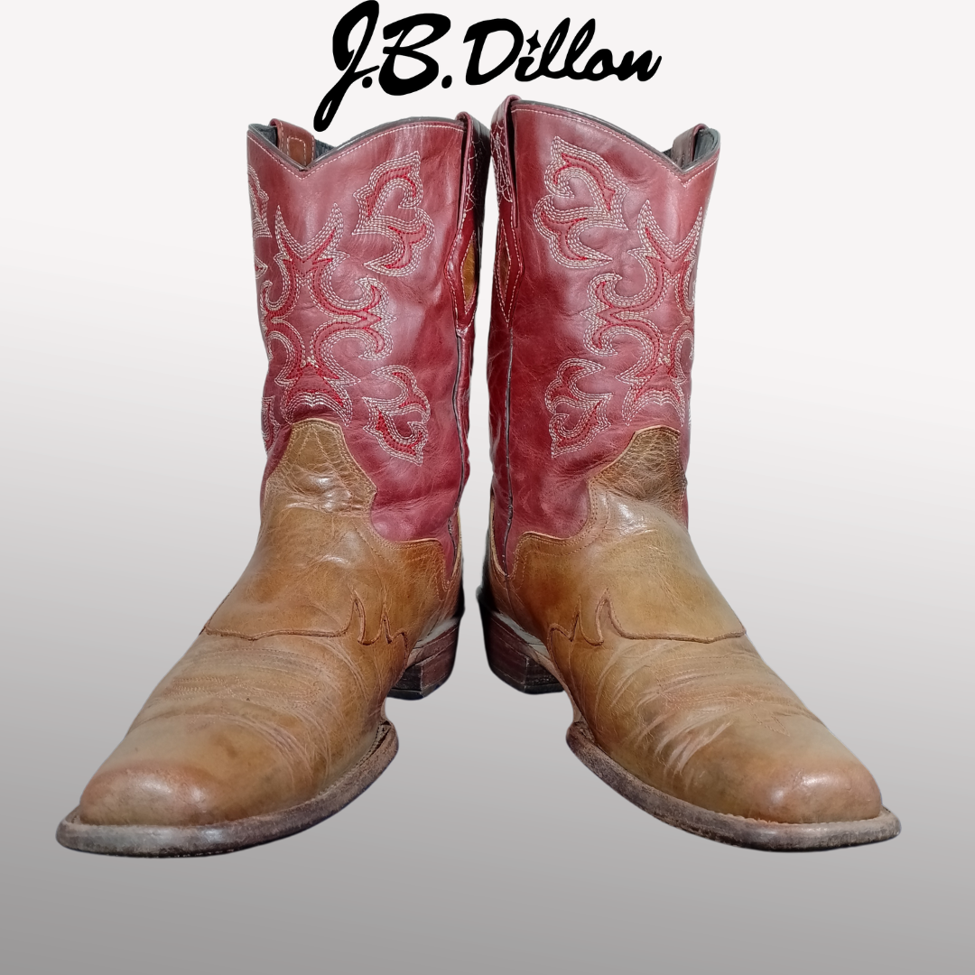 SA#163 Collection de bottes de cowboy vintage – JB Dillon, Nocona, Corral, Tony Lama & Plus – 21 paires