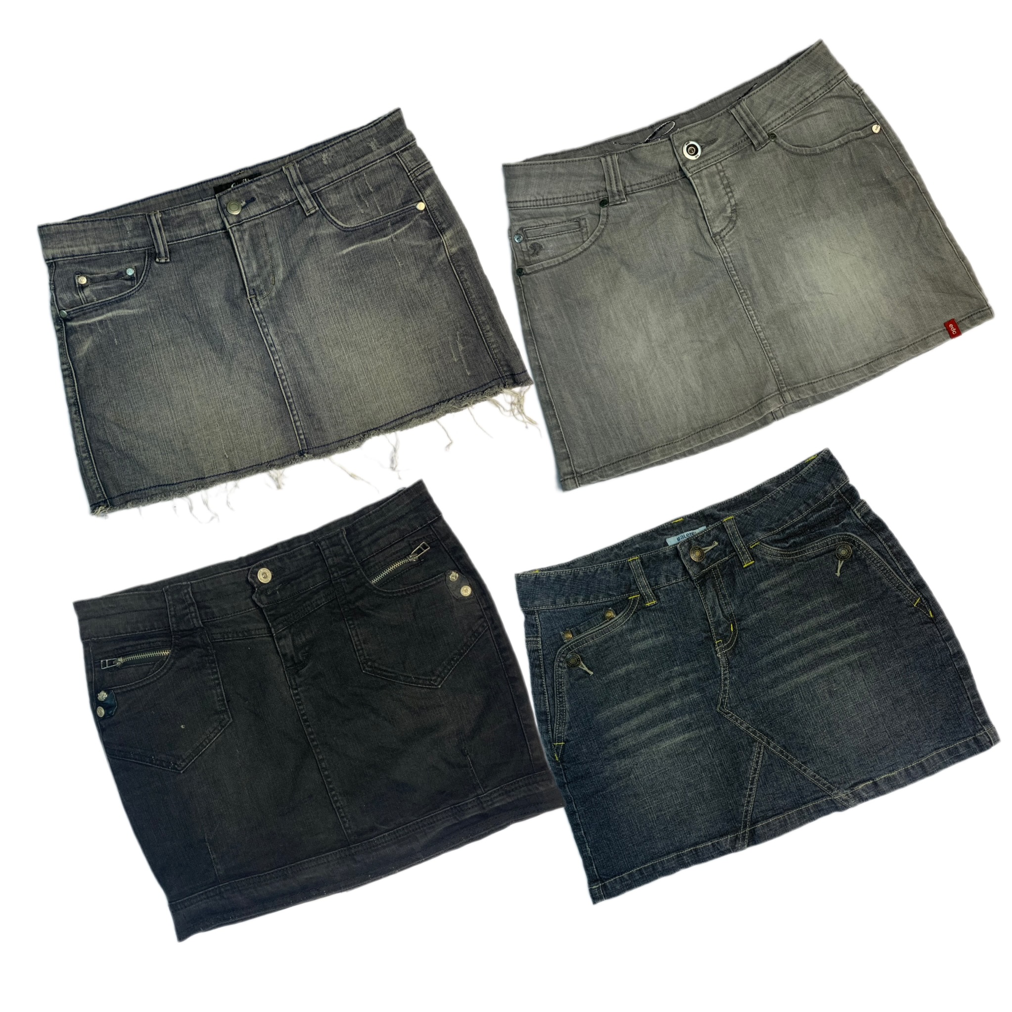 Y2K IT Girl Denim Mini Skirts