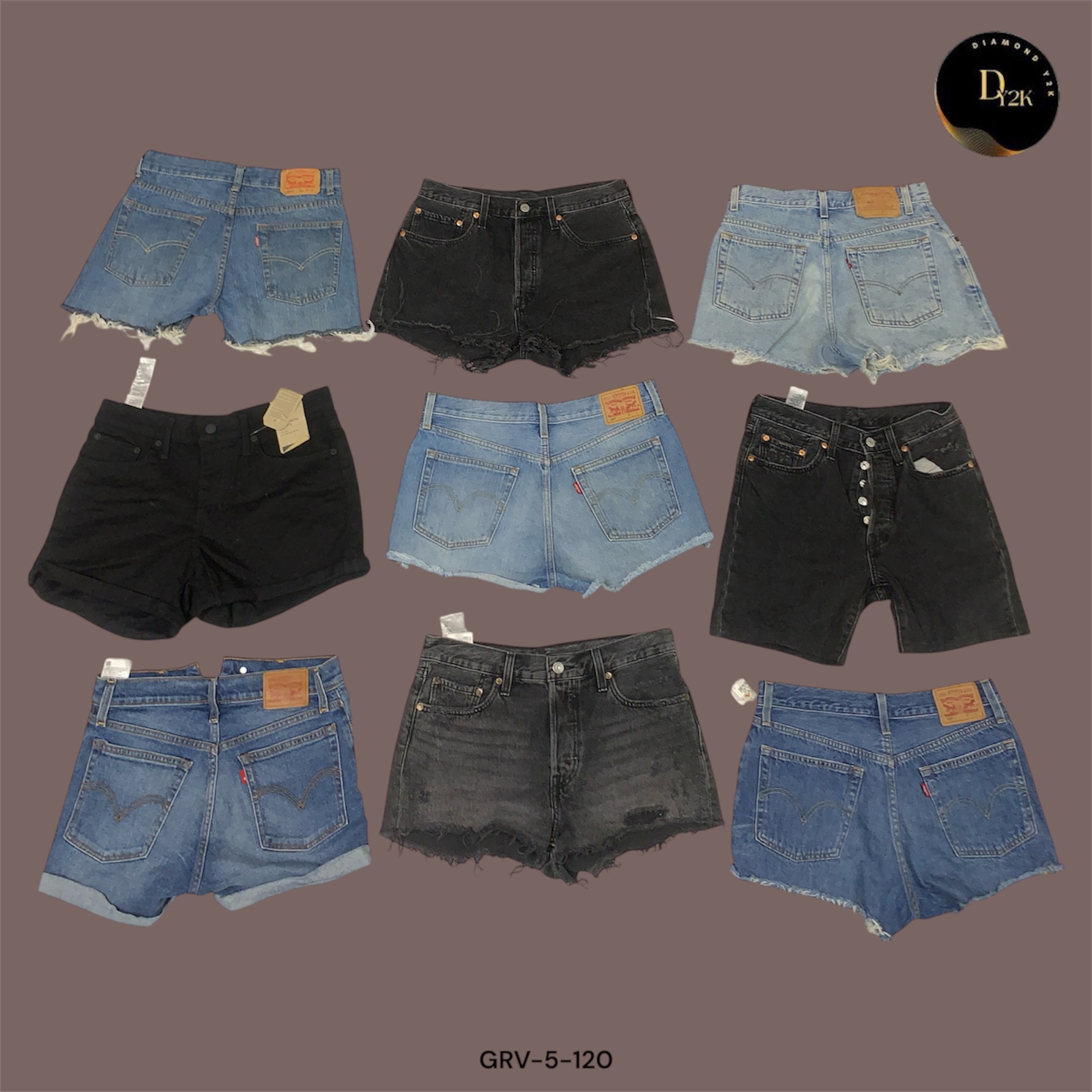 Authentic Y2K Levi’s Cutoff Shorts – Vintage Denim Must-Have (GRV-5-120)