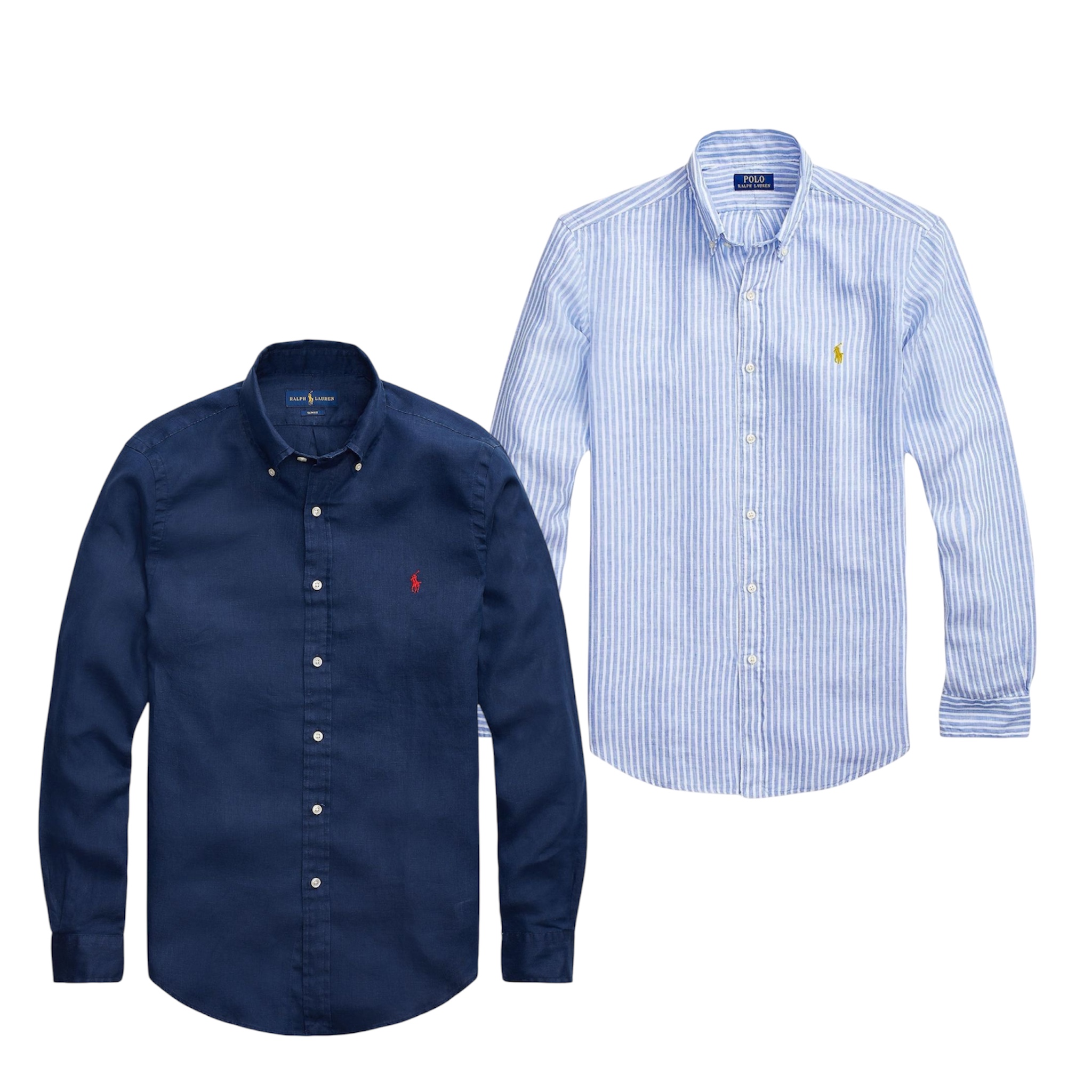 Chemise à col boutonné en coton Ralph Lauren 100x Pack