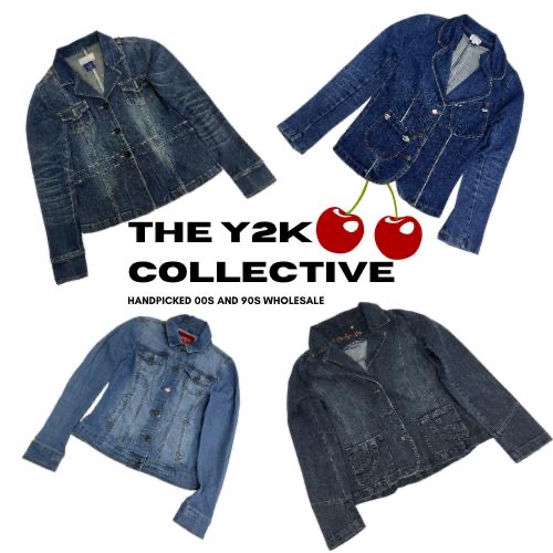 00s NYC chic denim Jacket mix ft. GUESS (TEC85)