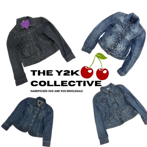 Y2K All American IT girl Denim Jackets Mix fr. Guess, Silver Jeans, Levis(TEC47)
