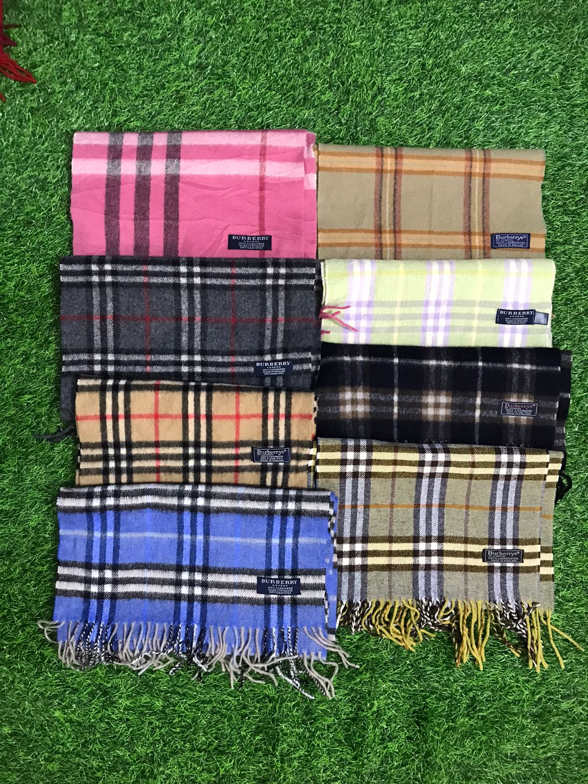 Retro Revival Y2k Burberry scarves