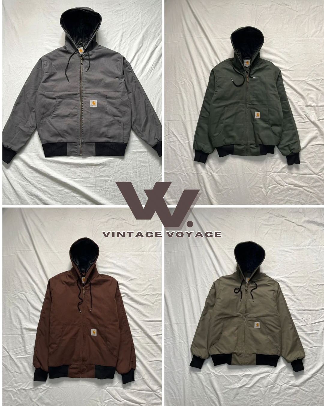Carhartt rework style hooded jackets MOQ 7pcs
