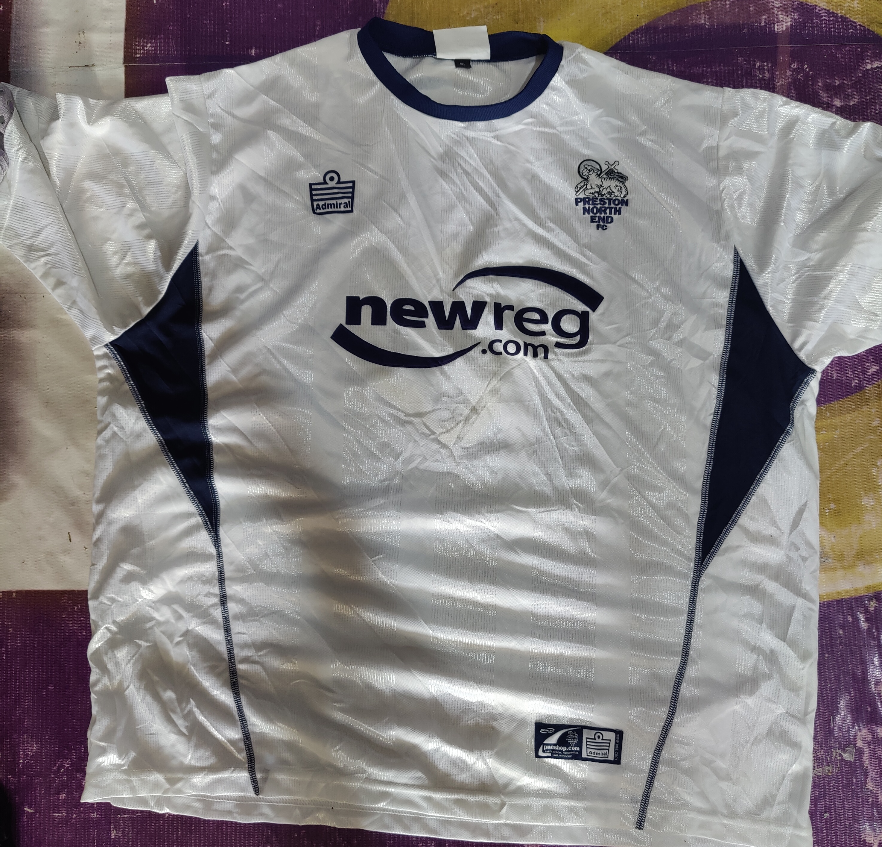 Branded football shirts