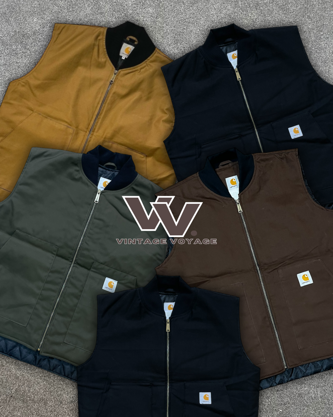 Gilets estilo rework de Carhartt MOQ 15 piezas #21525