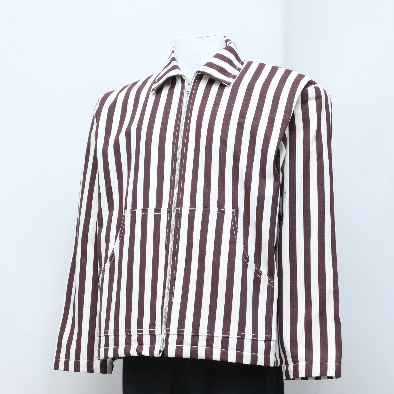 CV0107 Men's Reworked Stripe Jackets - 20 Pcs