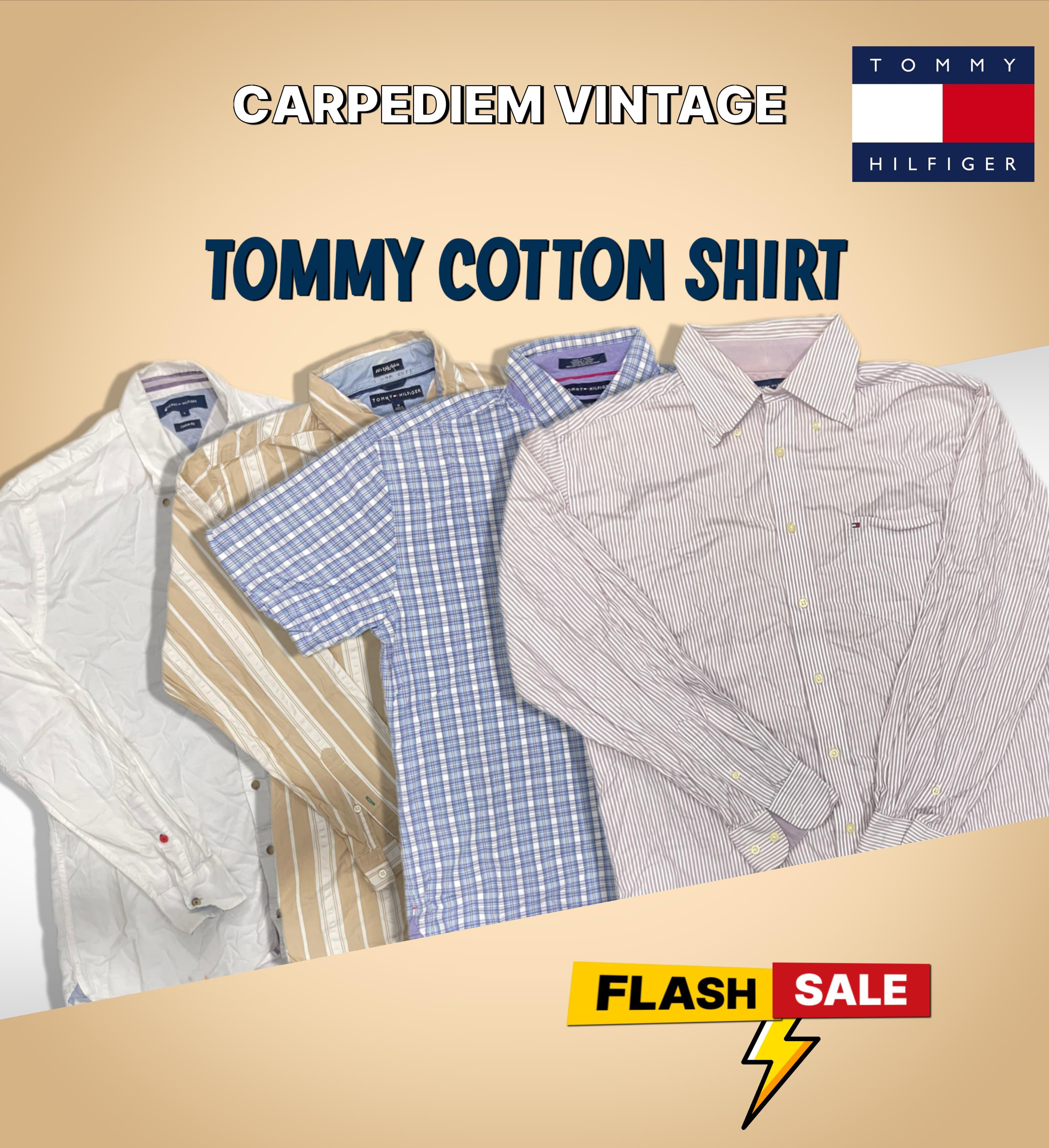 TOMMY CHEMISE EN COTON 14 PCS