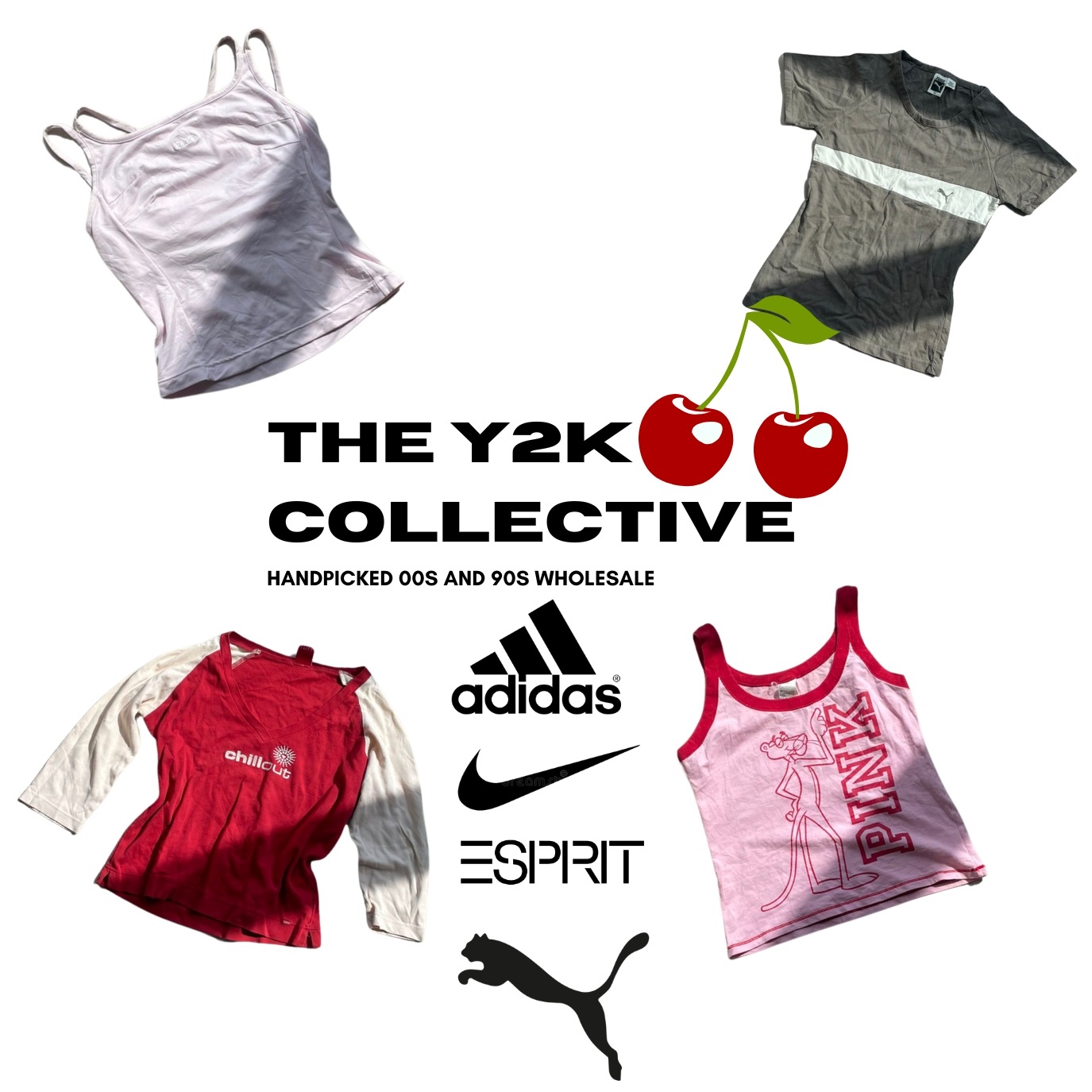 Y2K Sporty Spice Sportycore Tops Mix ft. Nike, Adidas, Puma, Esprit (TEC89)