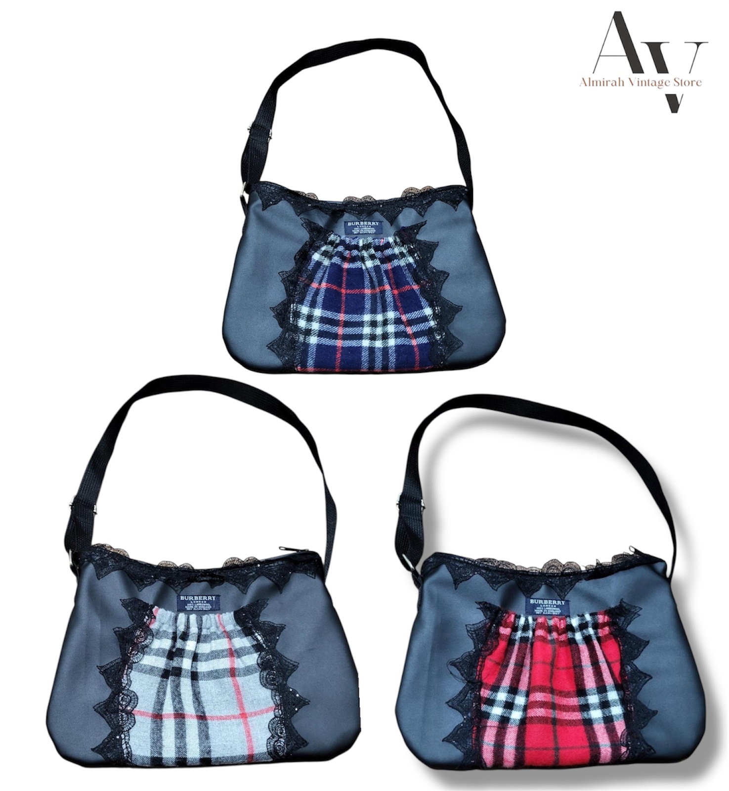 Rework burberry leather bags