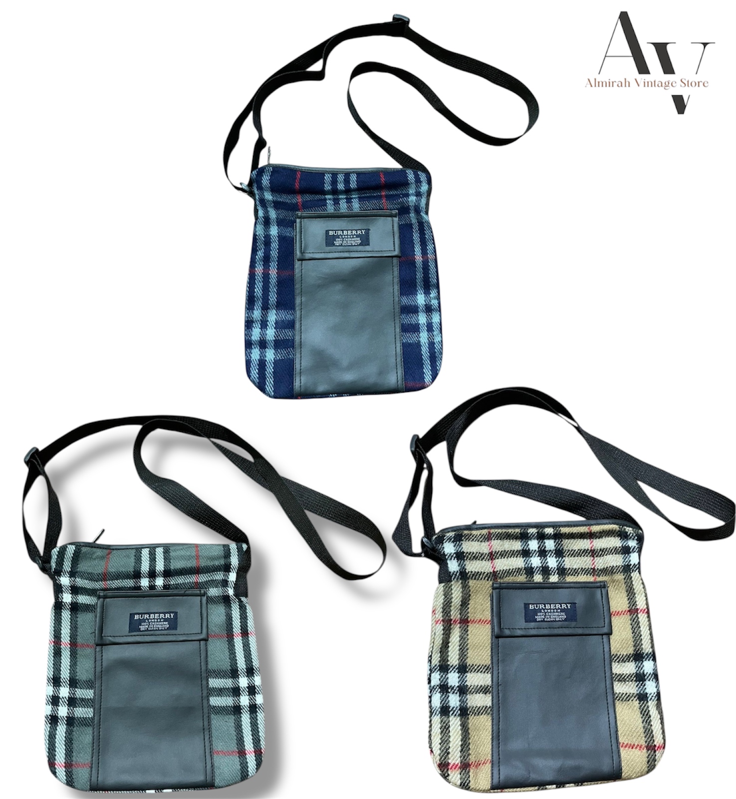 Rework burberry tote bag