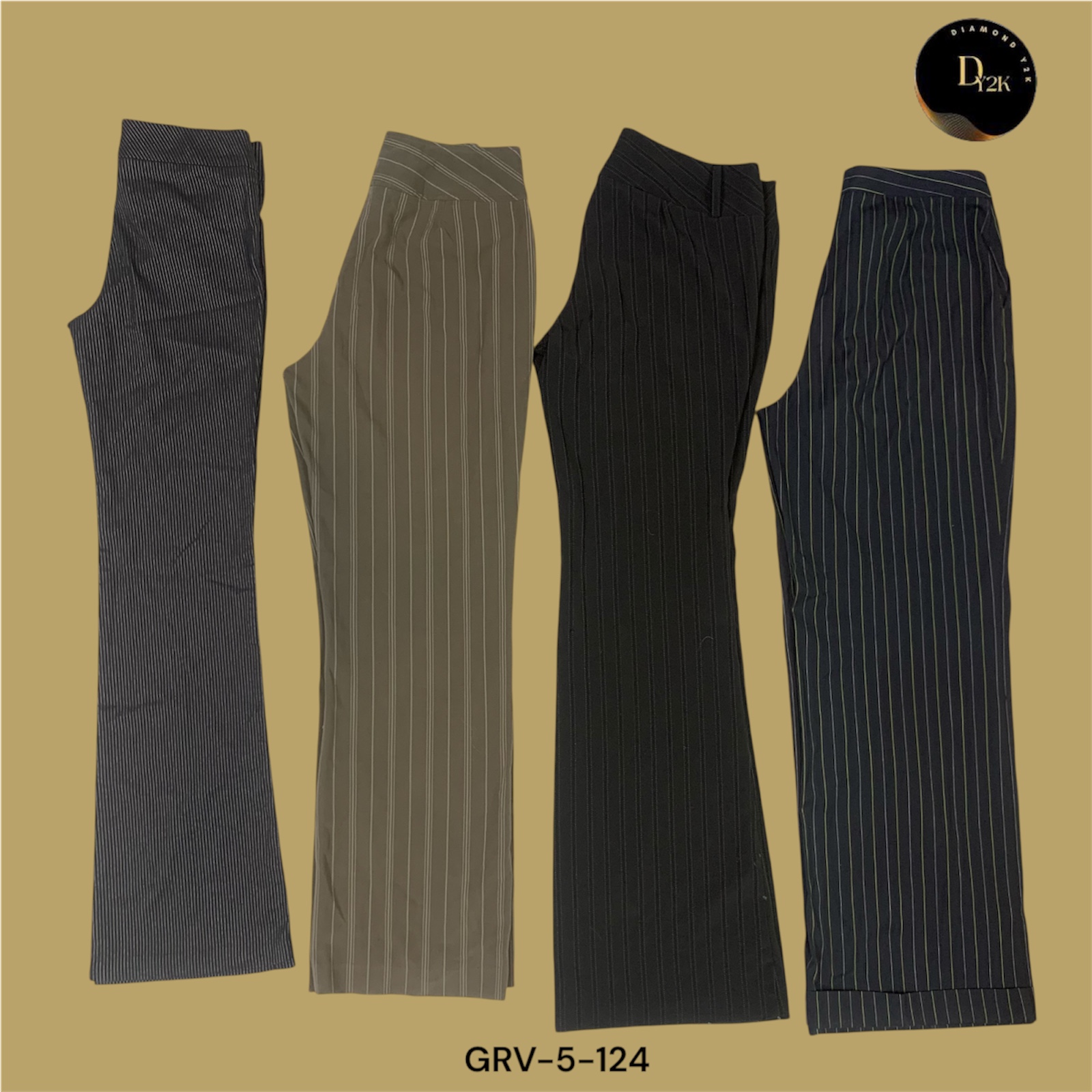 Y2K Shiny Lined Poly Pants – Nostalgic Looks, Modern Comfort (GRV-5-124)