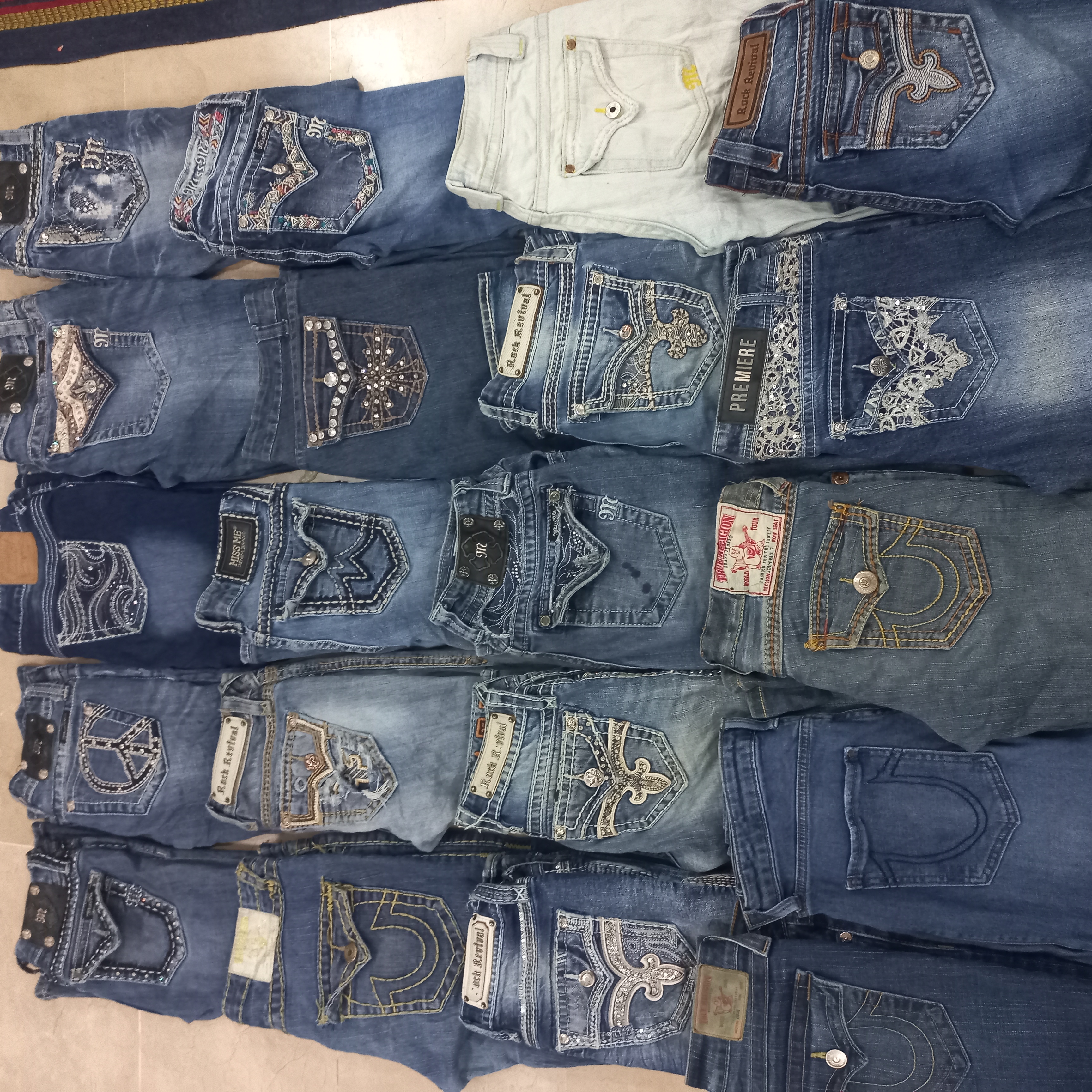 Miss Me, RR, True Religion with Other brands Jeans 5-21-25 [20U]