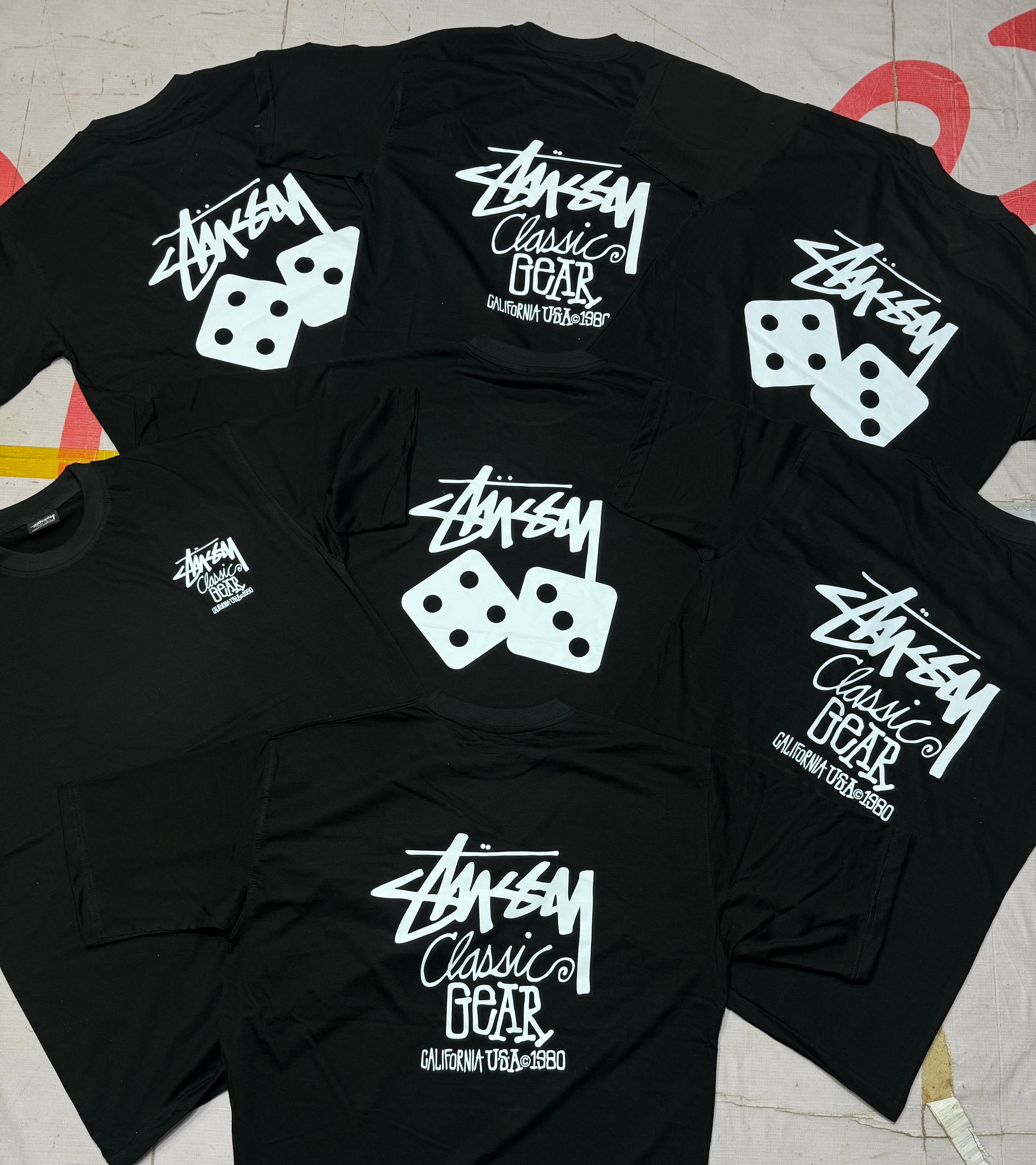 Stussy Rework Style Black T-Shirt