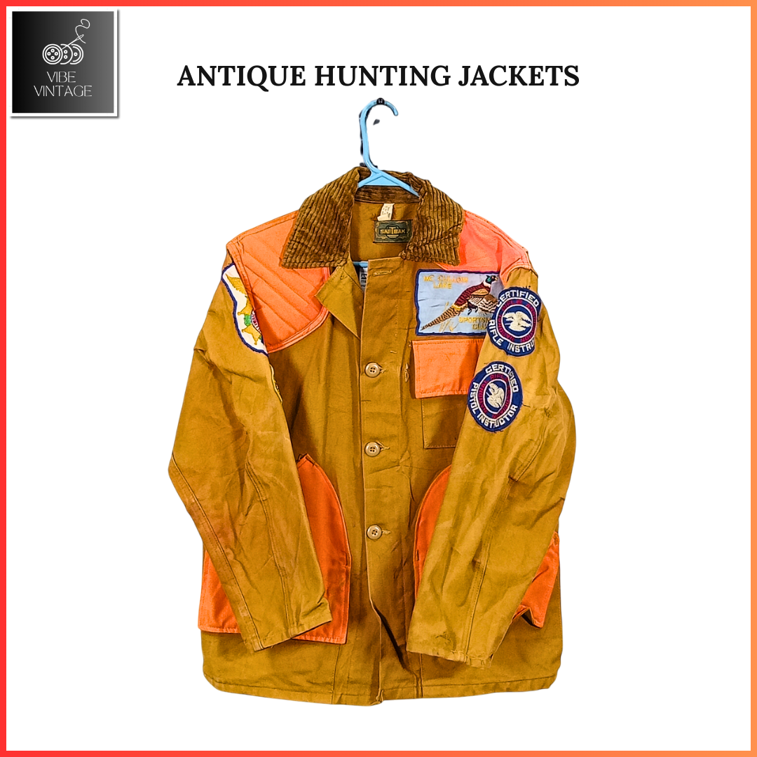 VESTES DE CHASSE ANTIQUES - 12 PCS