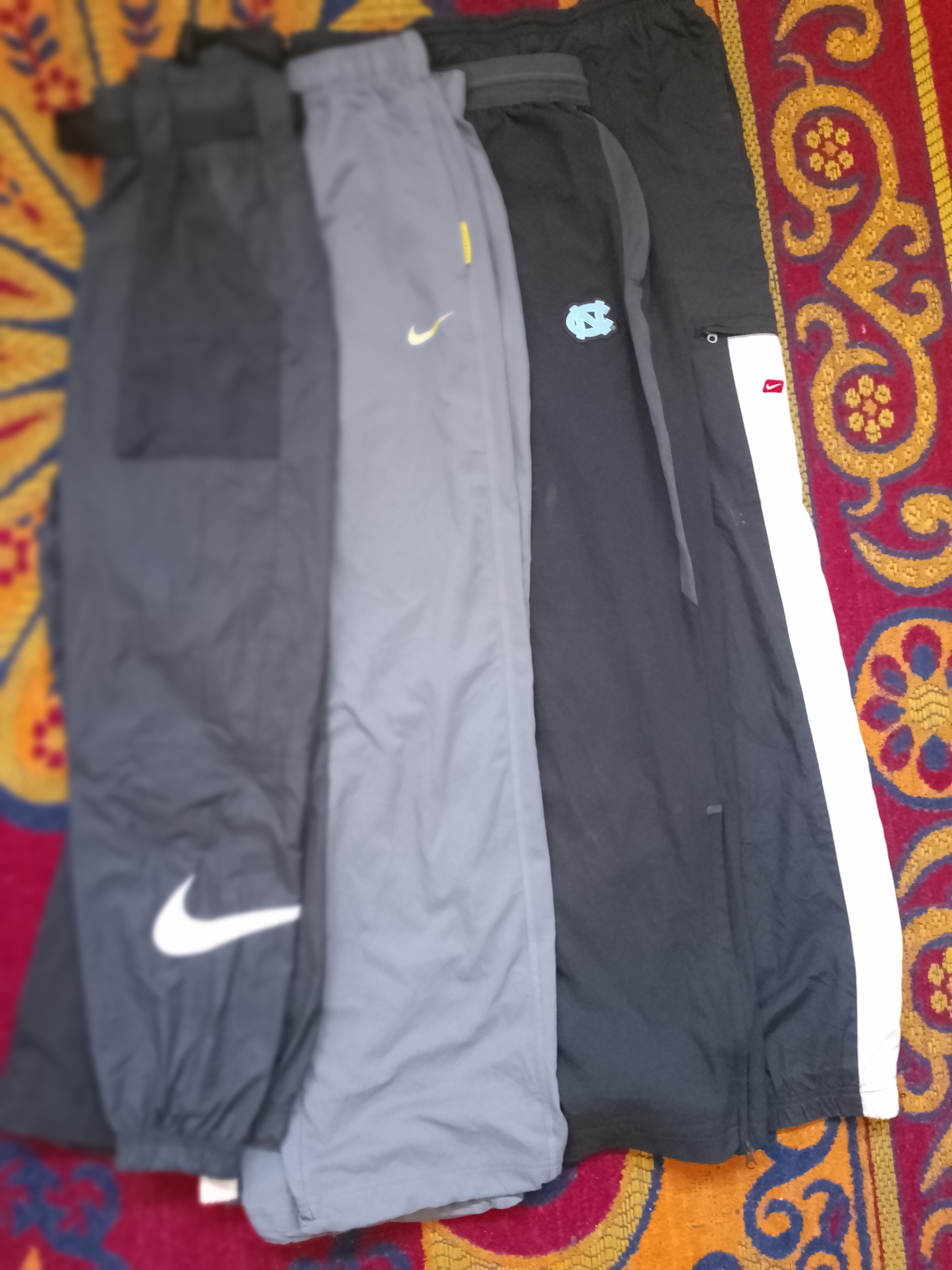 Pantalones de chándal de nylon Nike 8 piezas