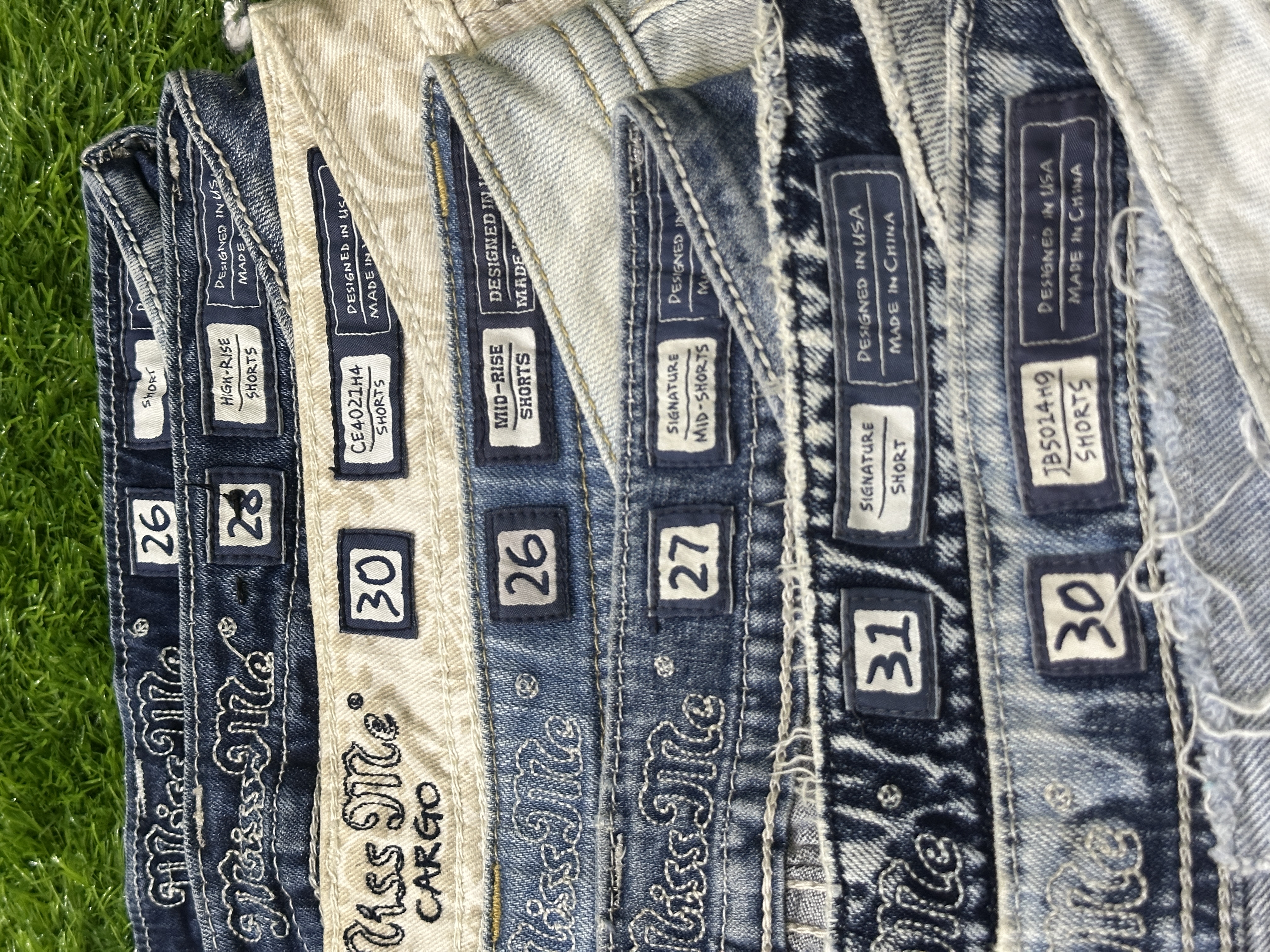 Miss me and true religion shorts 12 pieces