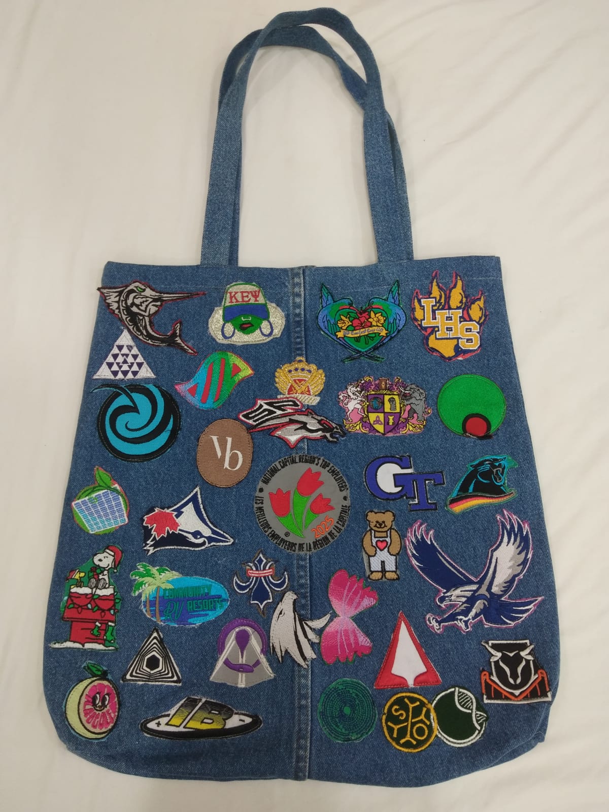 CV0118 Nachbearbeitung Levi's Multipatch Taschen - 20 Stück