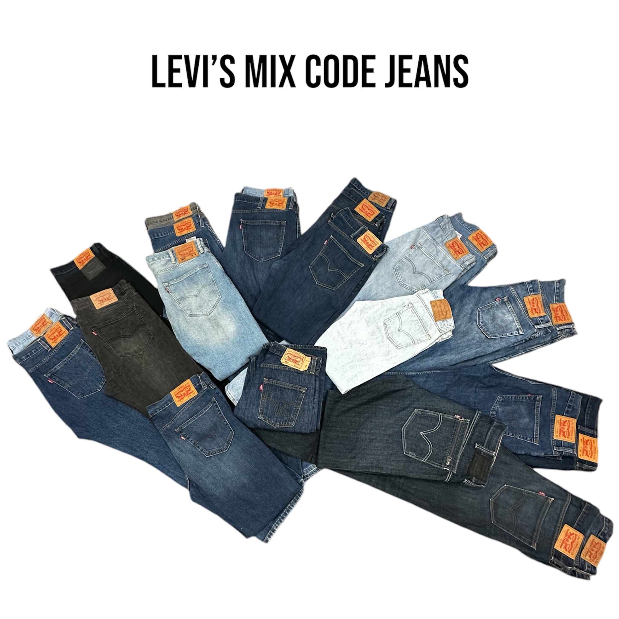Levis Mix Code Jeans