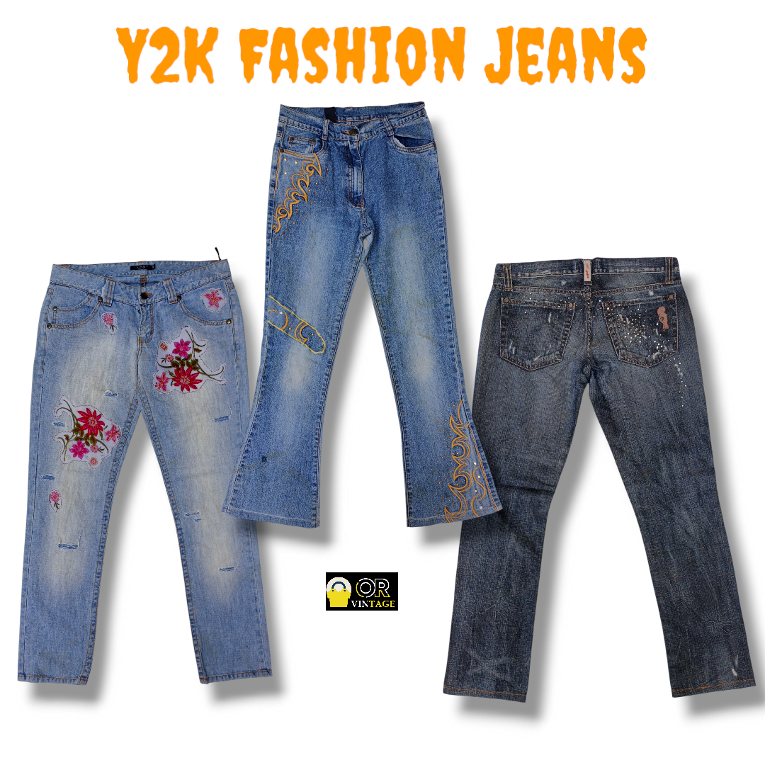 Y2K Low Waist Jeans