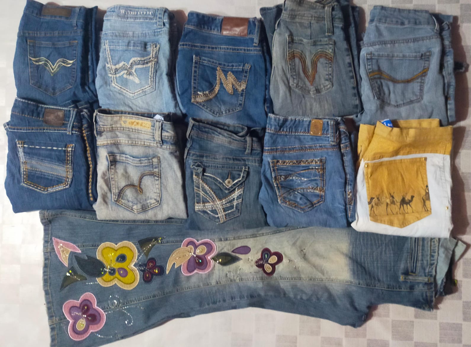 BONGO, MAURICES, BKE E OUTRAS MARCAS MIX DE JEANS (ID 1087)