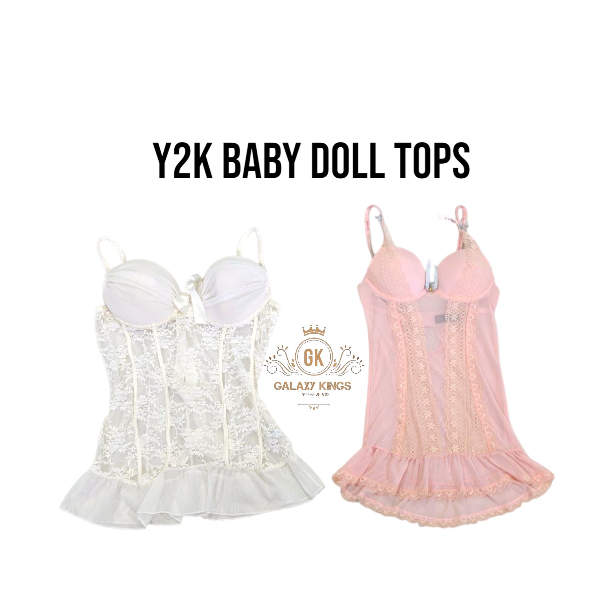 Camisetas Baby Doll Y2K
