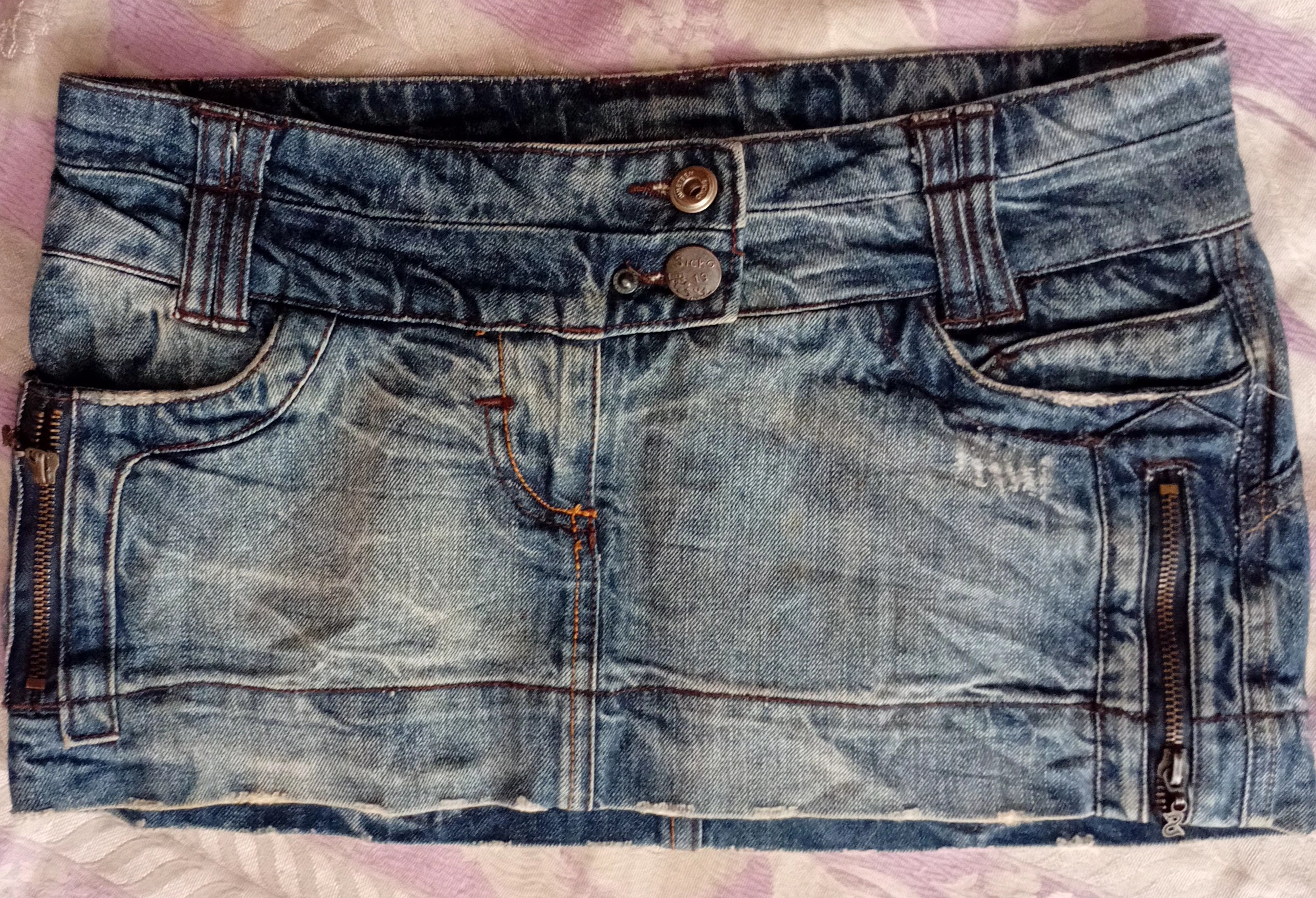 Y2K Denim Mini Skirts