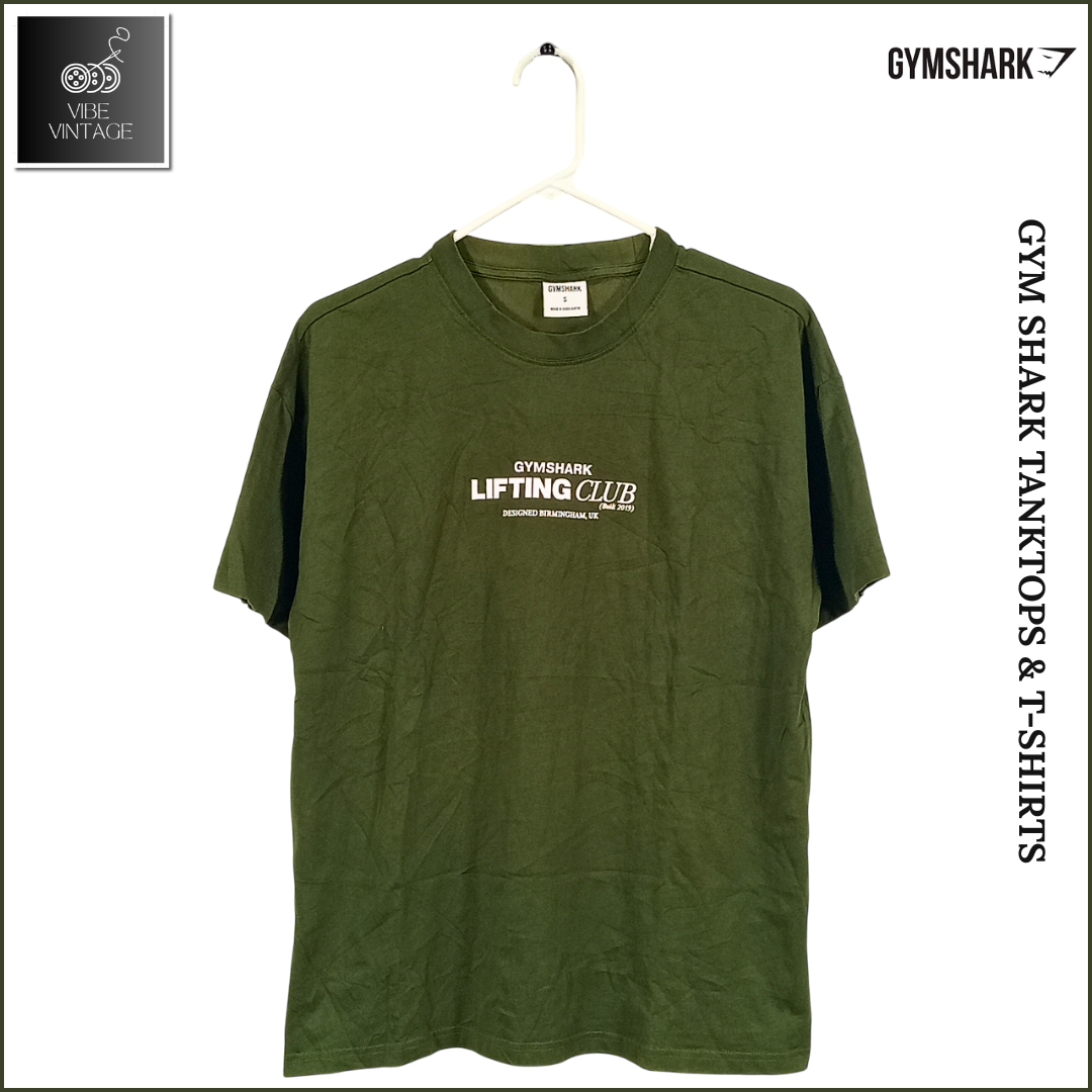 TÔNICA E CAMISETAS GYMSHARK - 27 PCS