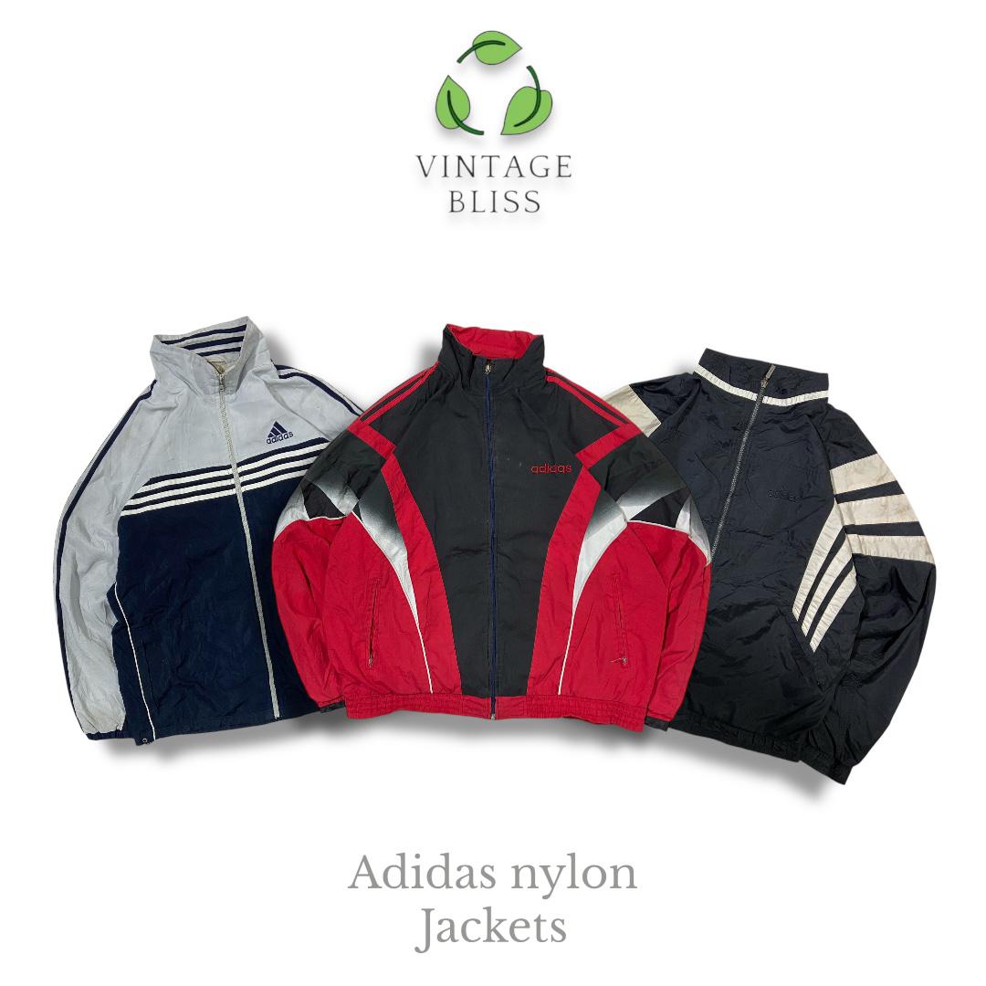 Adidas Vintage Nylonjacken 15 Stück