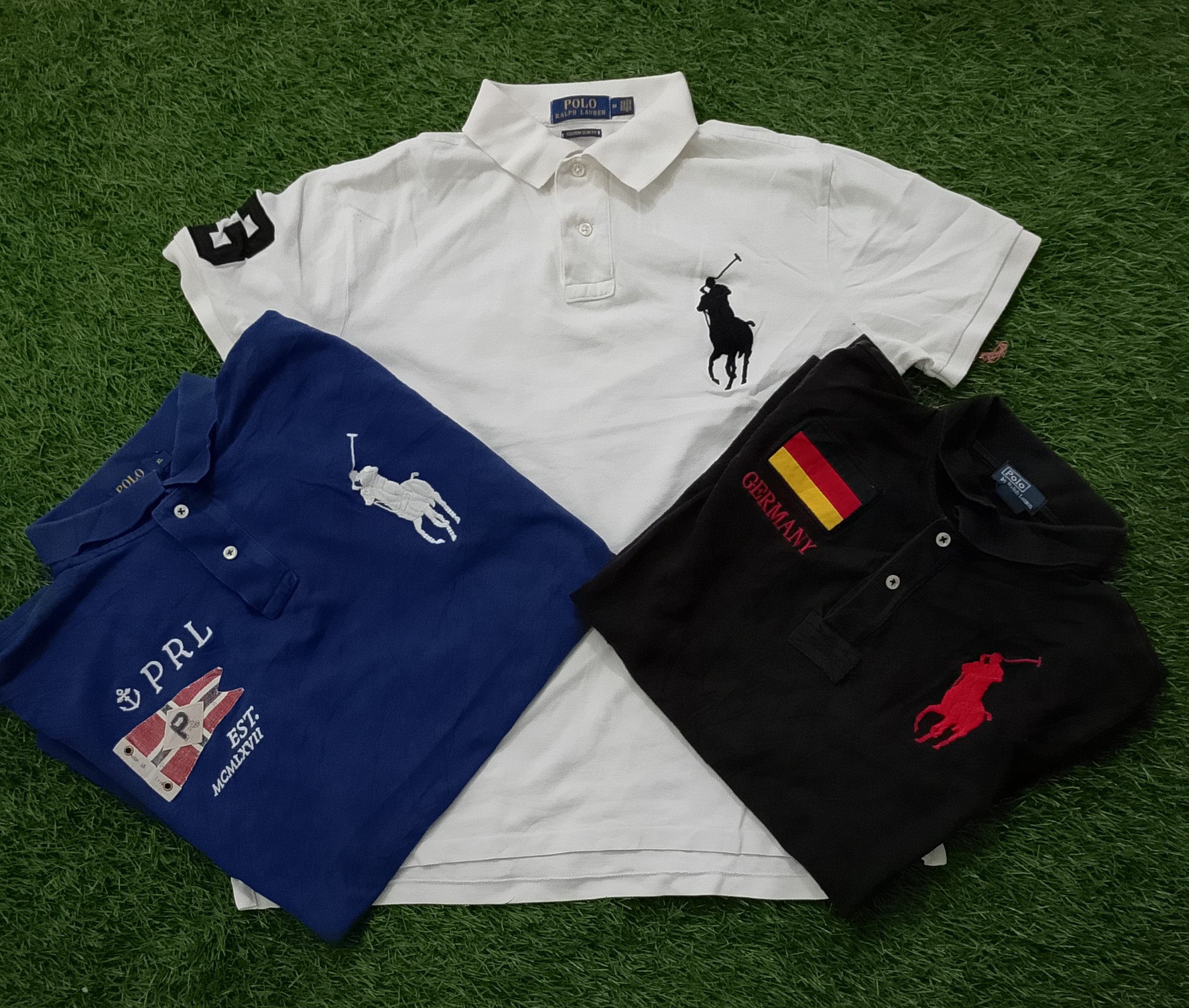 Camisetas con Gran Logo de Ralph Lauren UN009