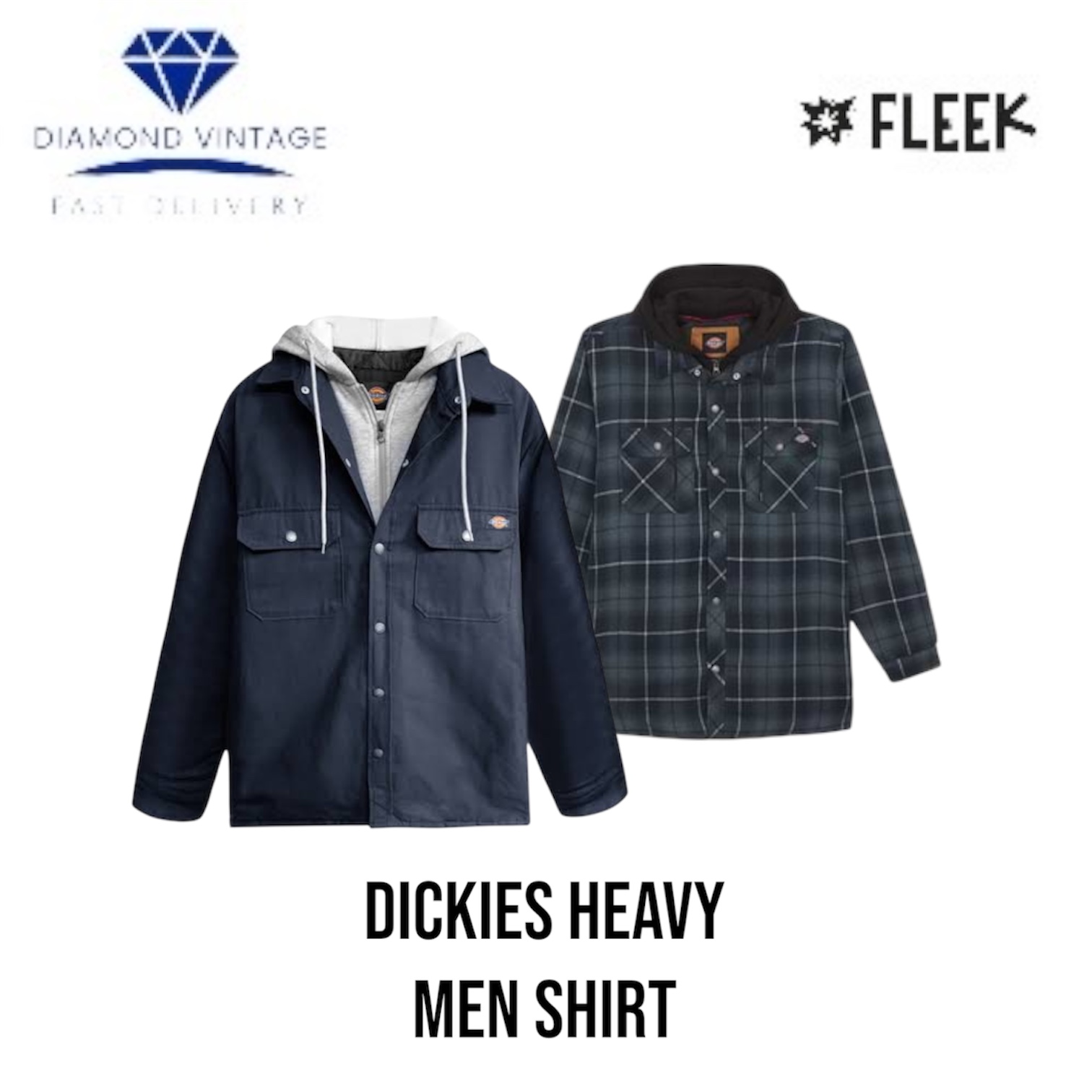 Chemise lourde pour hommes Dickies 7pcs (Dv-5-41)