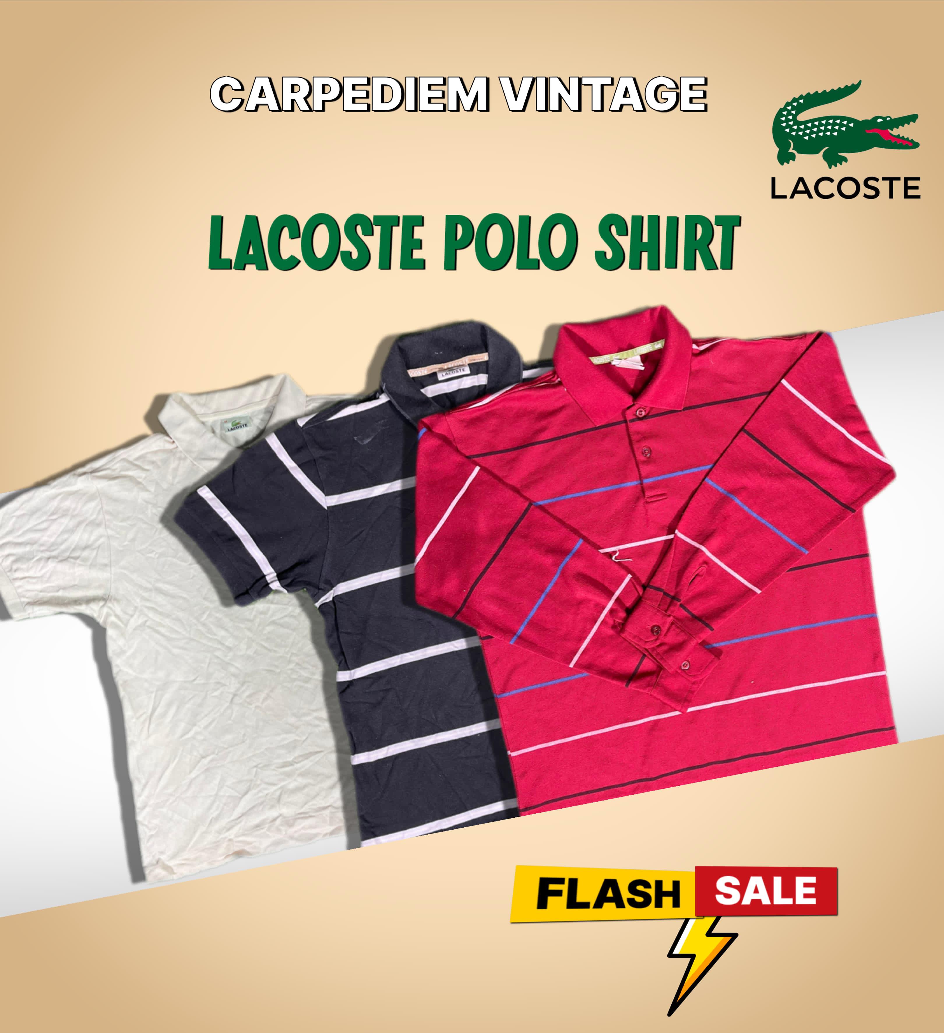 Camisa Polo Lacoste 12 Pzs