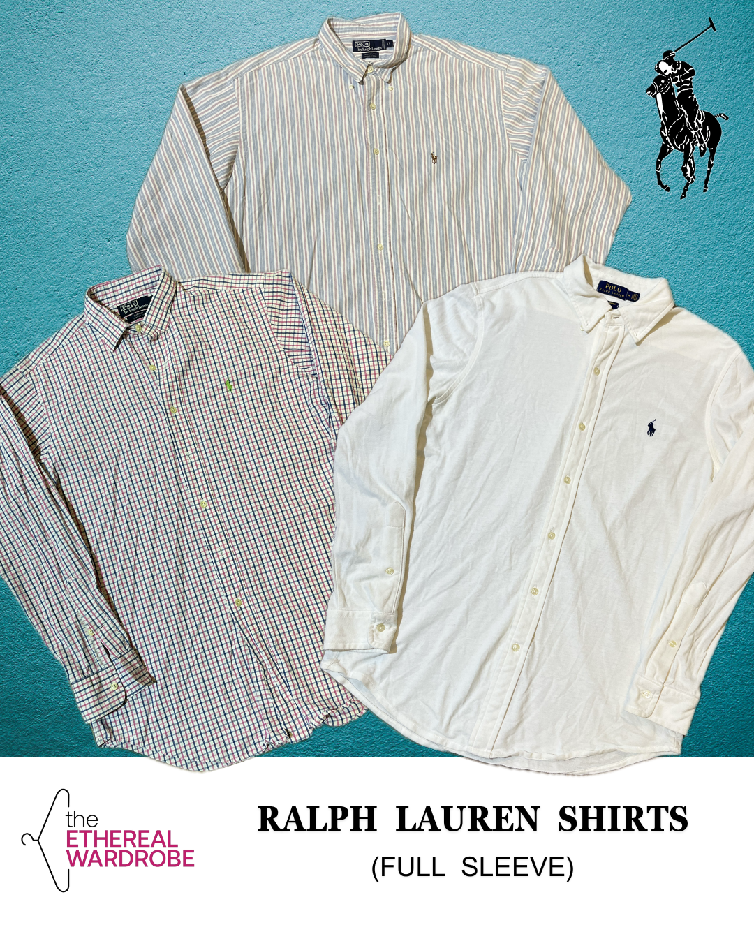Ralph Lauren Hemden 10 Stück Langarm (RN: 1055)