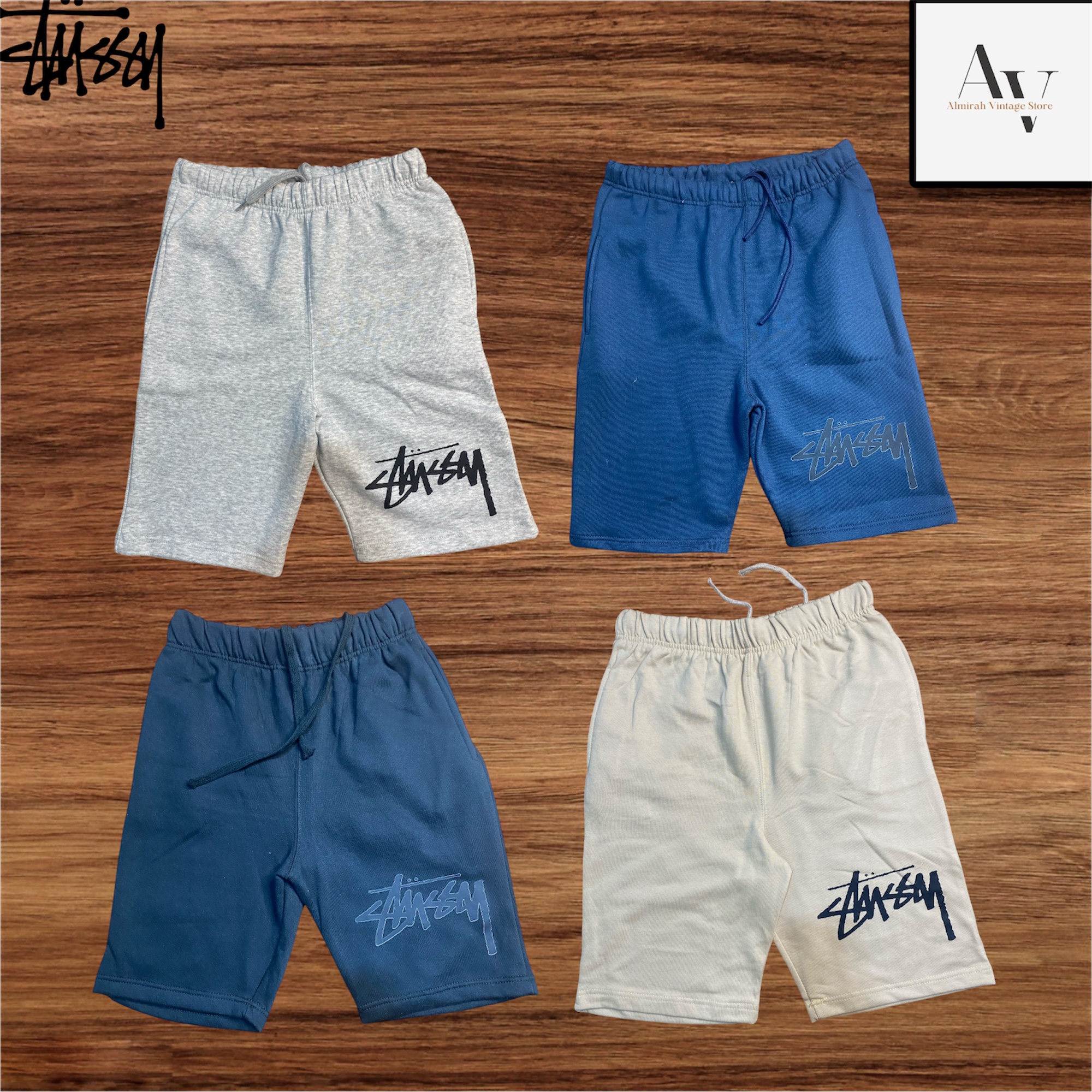 Stussy rework style shorts 10 pcs