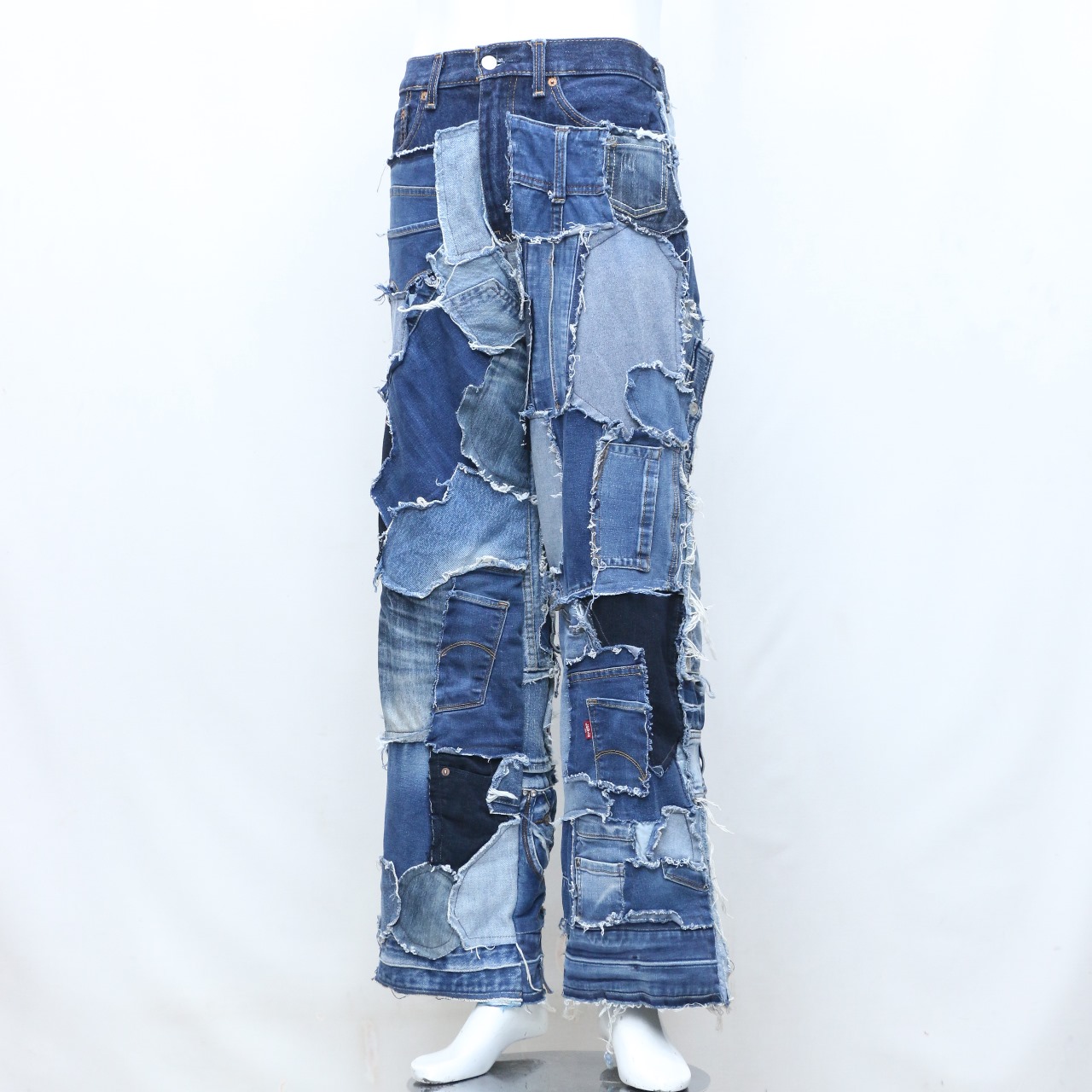 CV0126 Upcycled Levi's Patched Pants - 20 Pcs