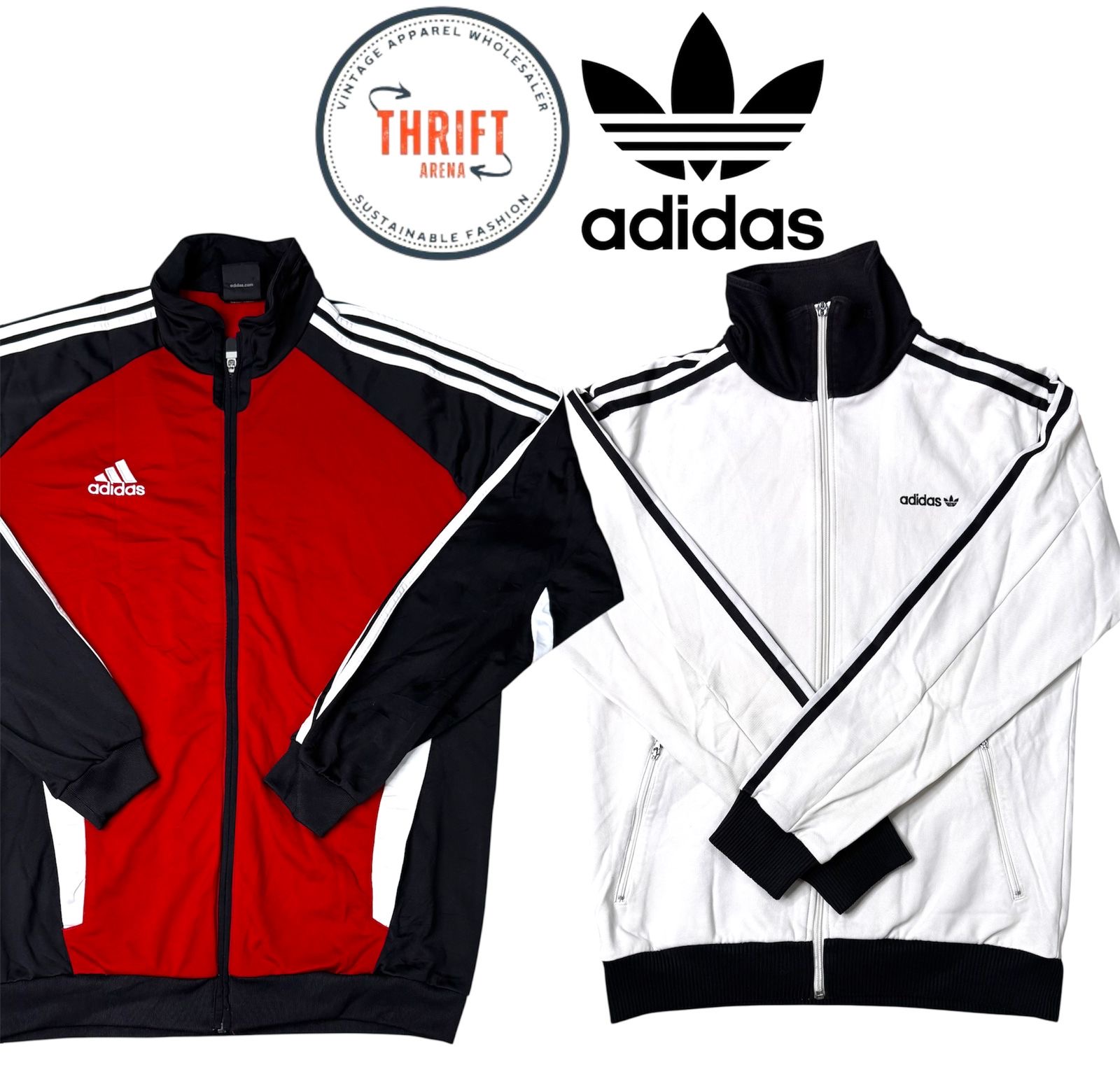T1026 Adidas Dri-Fit Jackets 20PCs