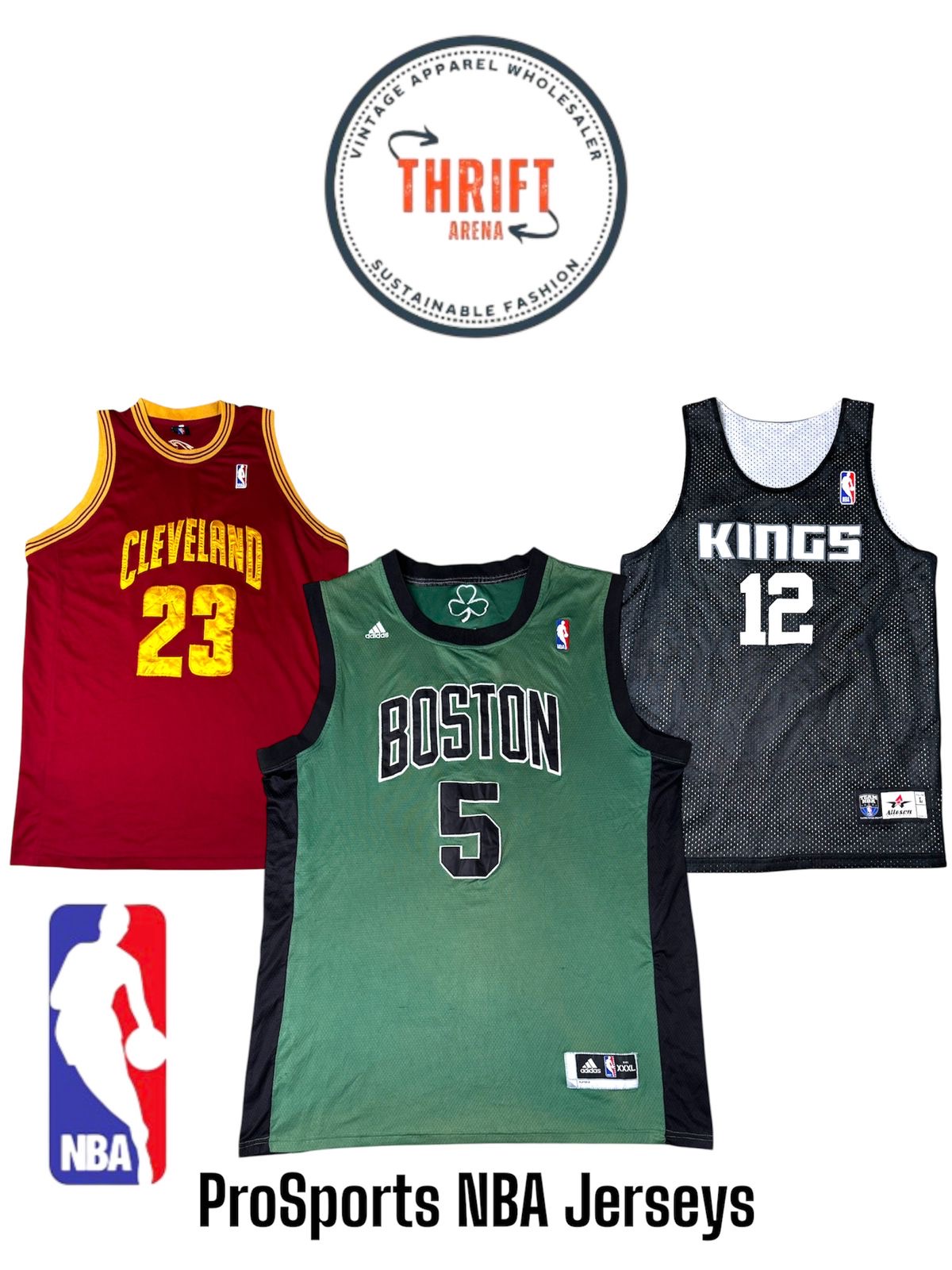 T1028 Pro Sports NBA-Trikots 26 Stück