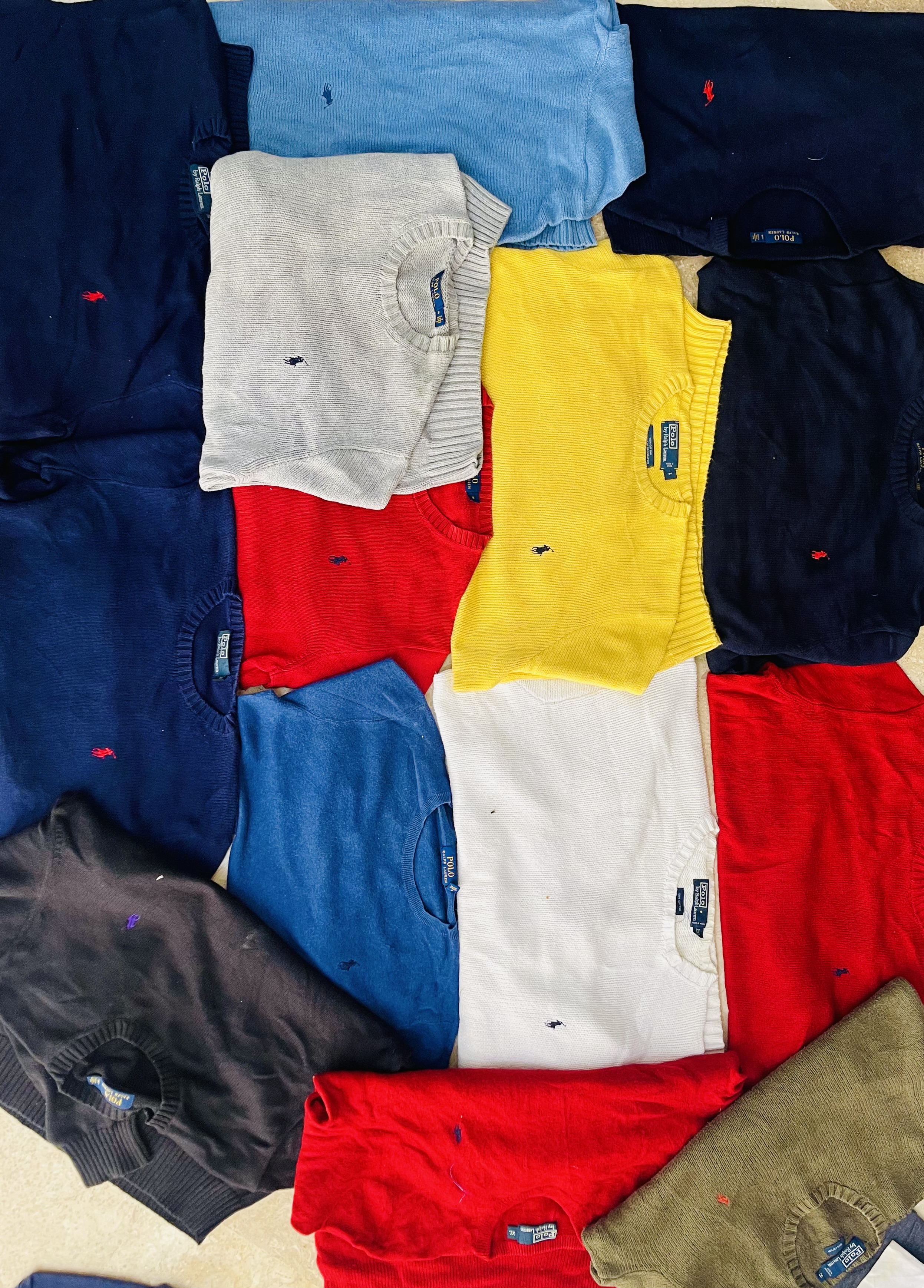 Polo Rundhalspullover