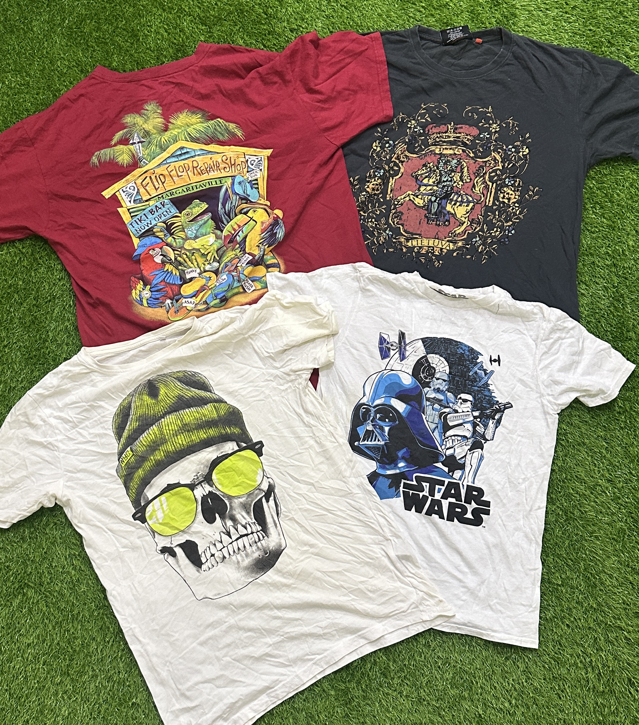 Printed T-shirt 35 pieces